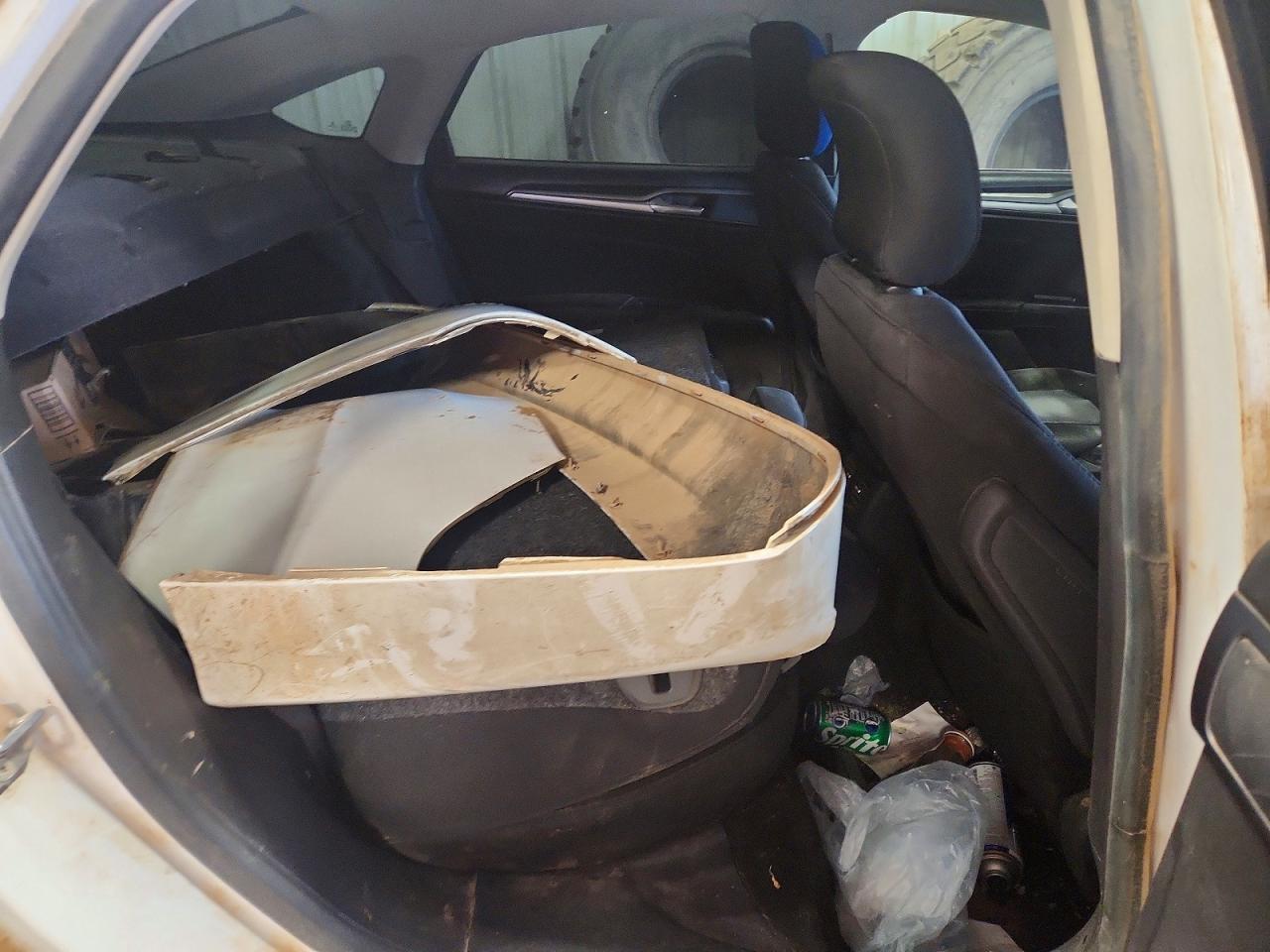 2015 Ford Fusion Se White vin: 3FA6P0H78FR265156