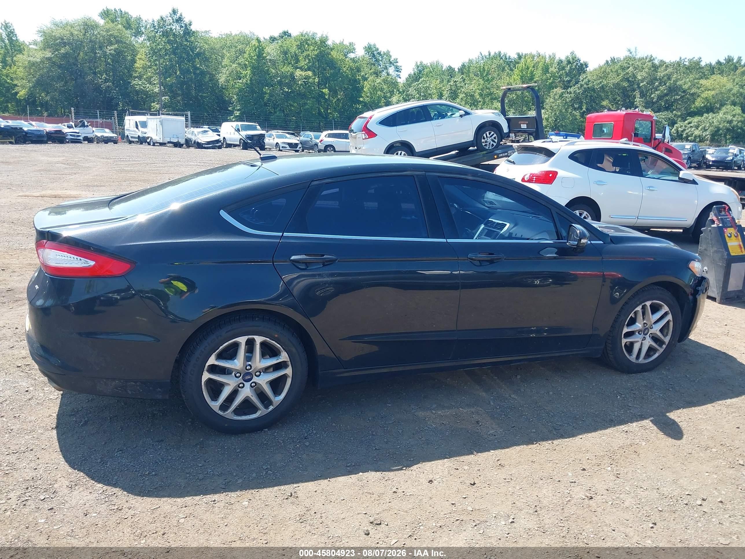 2015 Ford Fusion Se Black vin: 3FA6P0H78FR272740
