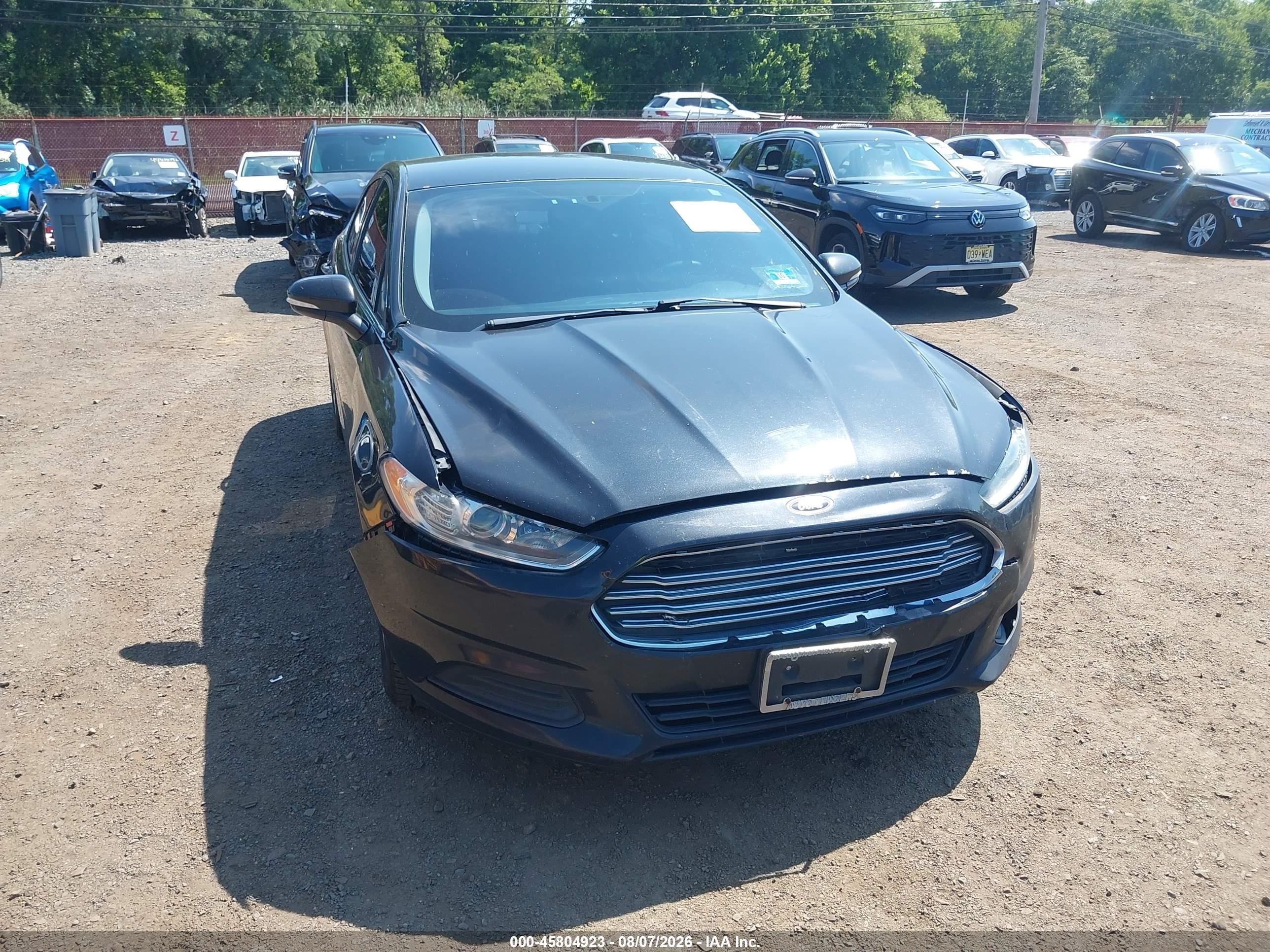 2015 Ford Fusion Se Black vin: 3FA6P0H78FR272740
