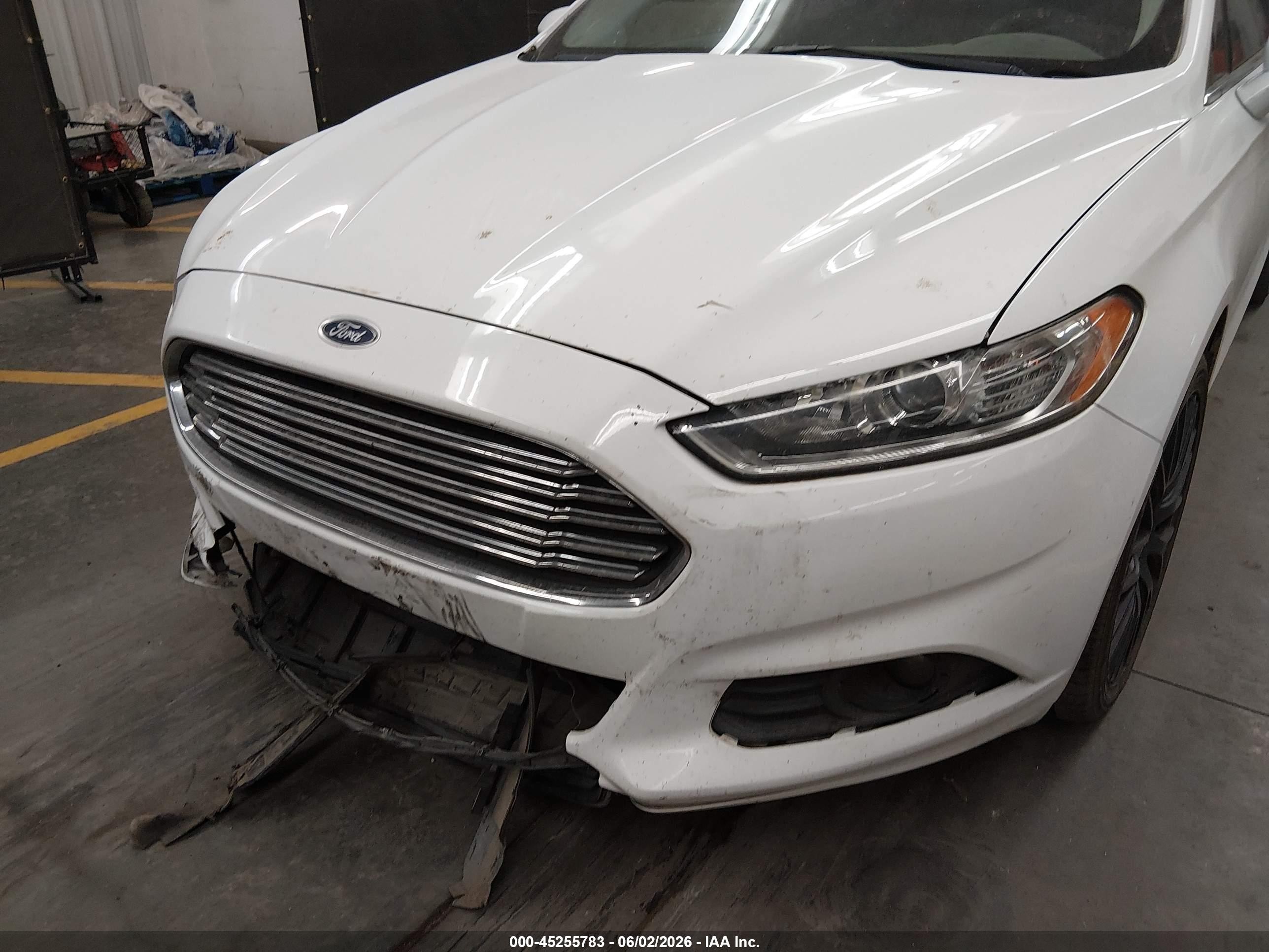 2015 Ford Fusion Se White vin: 3FA6P0H78FR304618