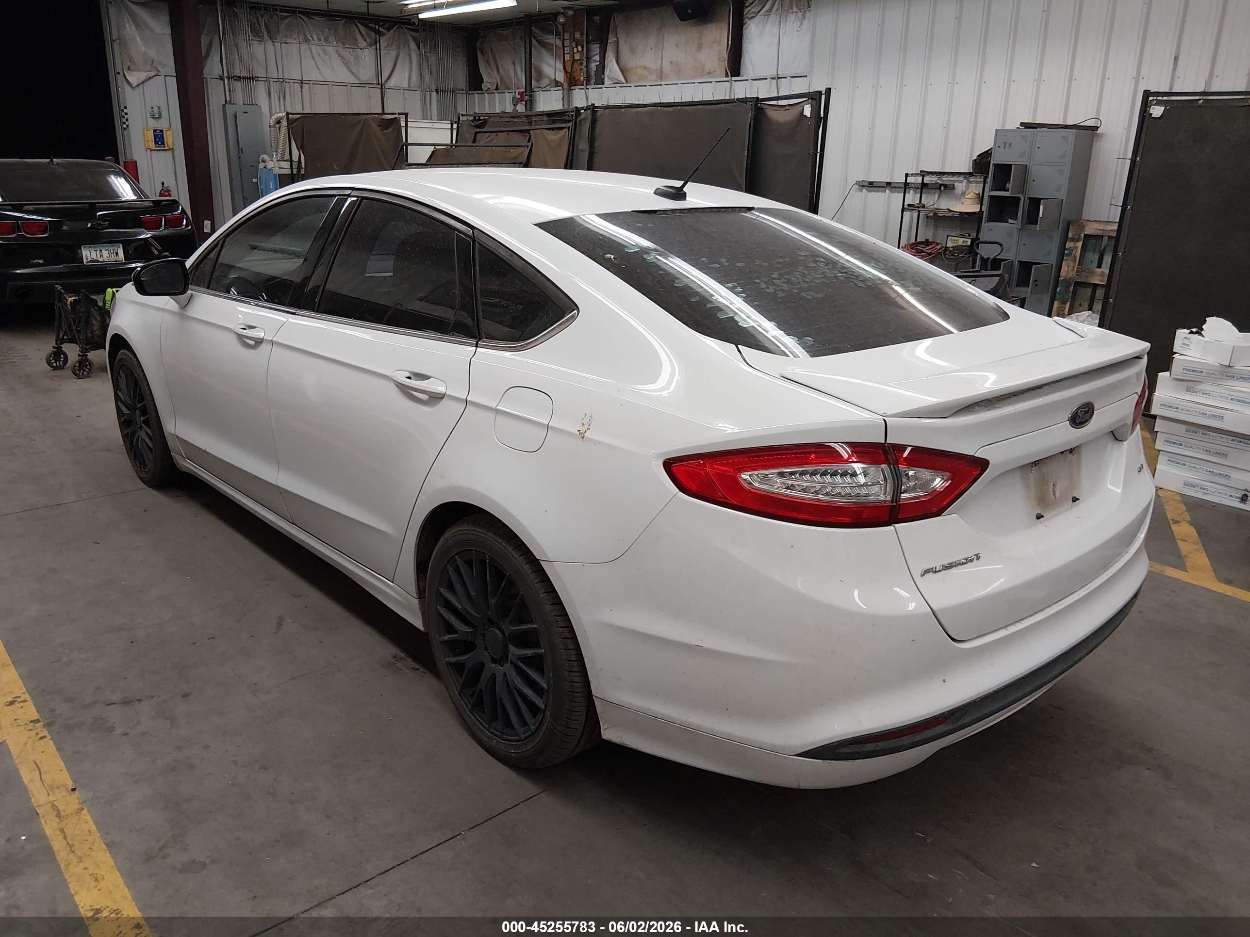 2015 Ford Fusion Se White vin: 3FA6P0H78FR304618