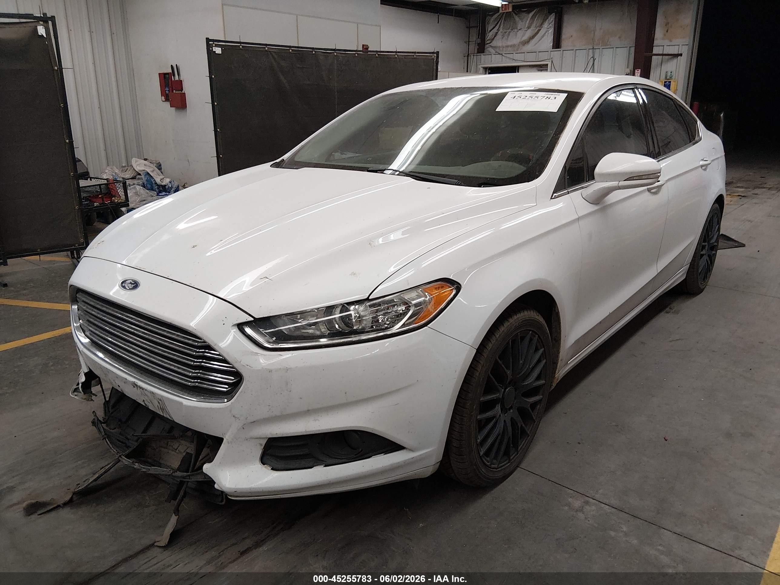 2015 Ford Fusion Se White vin: 3FA6P0H78FR304618