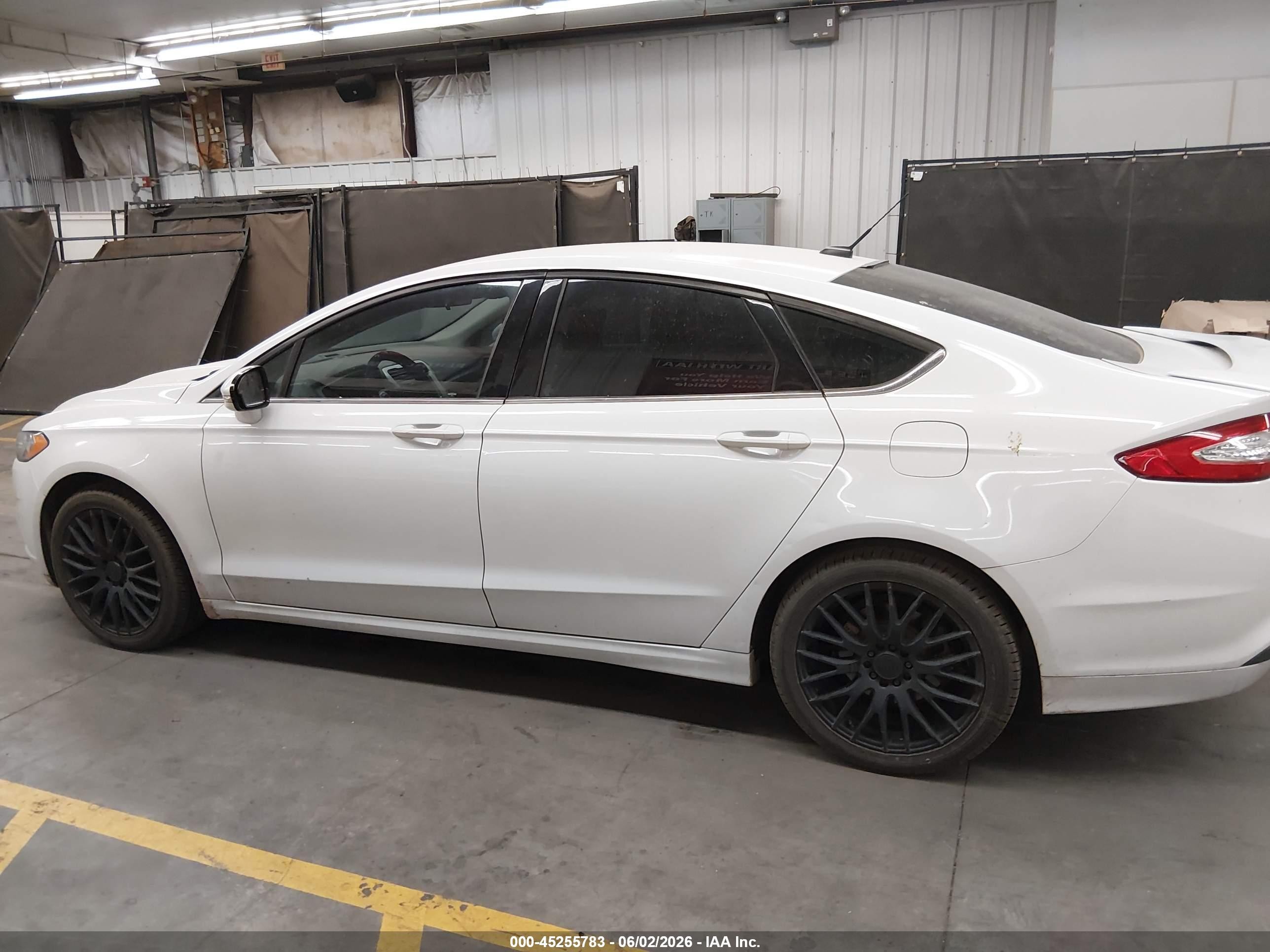 2015 Ford Fusion Se White vin: 3FA6P0H78FR304618