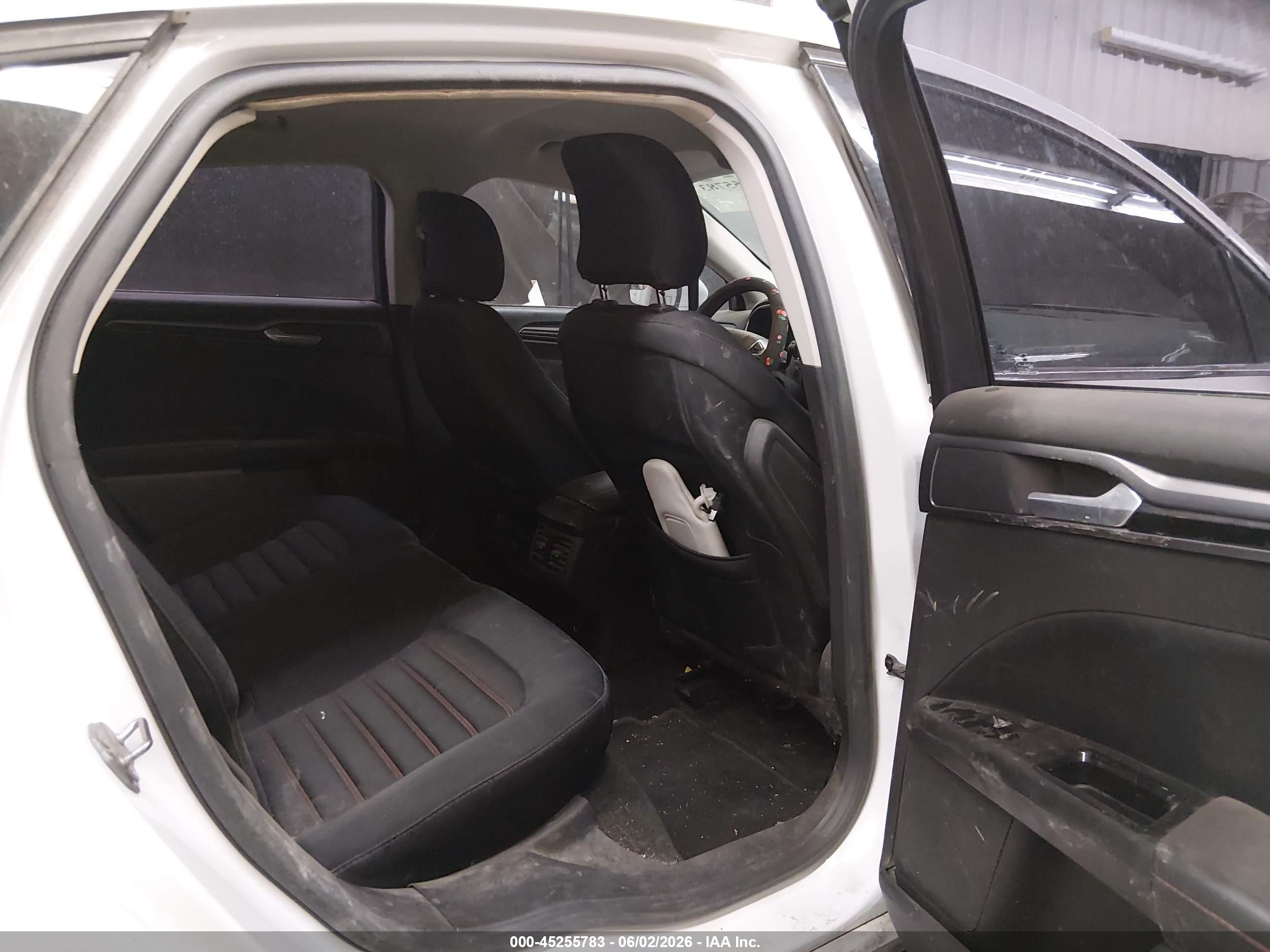 2015 Ford Fusion Se White vin: 3FA6P0H78FR304618