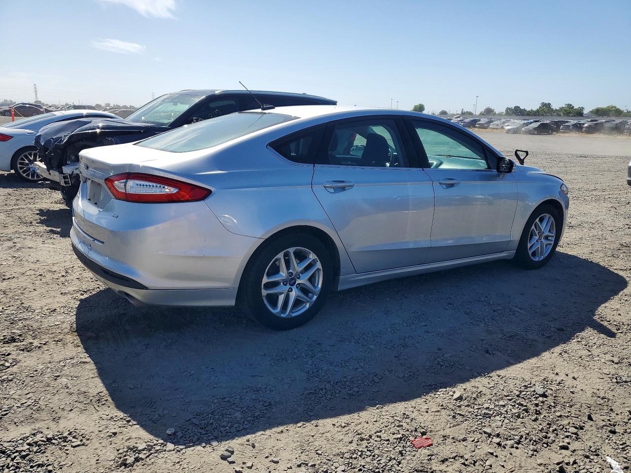 2016 Ford Fusion Se Silver vin: 3FA6P0H78GR175247