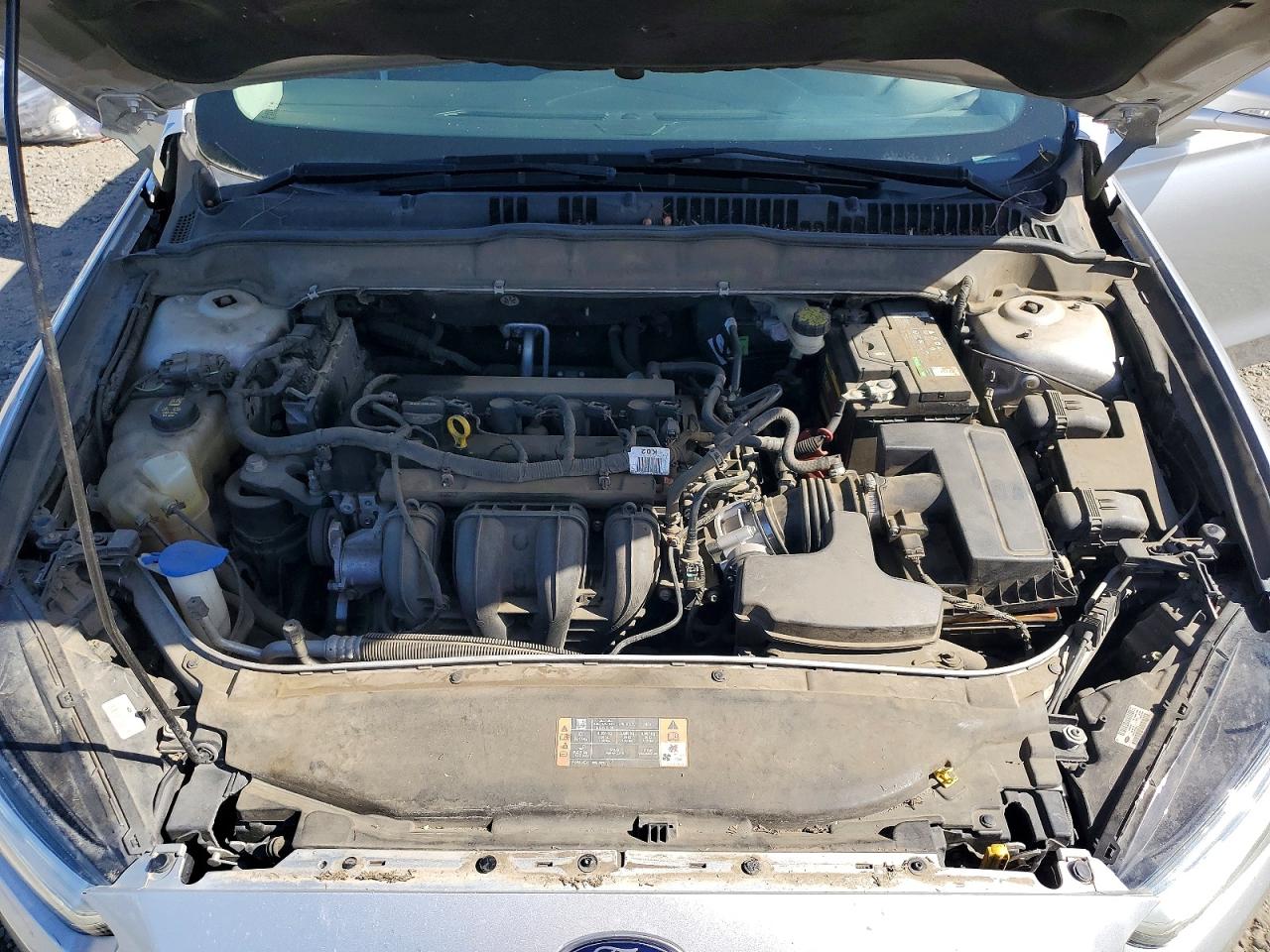 2016 Ford Fusion Se Silver vin: 3FA6P0H78GR175247