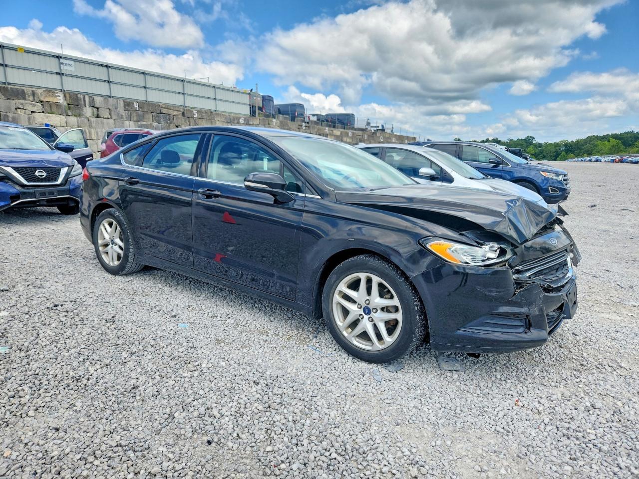 2016 Ford Fusion Se Black vin: 3FA6P0H78GR250464