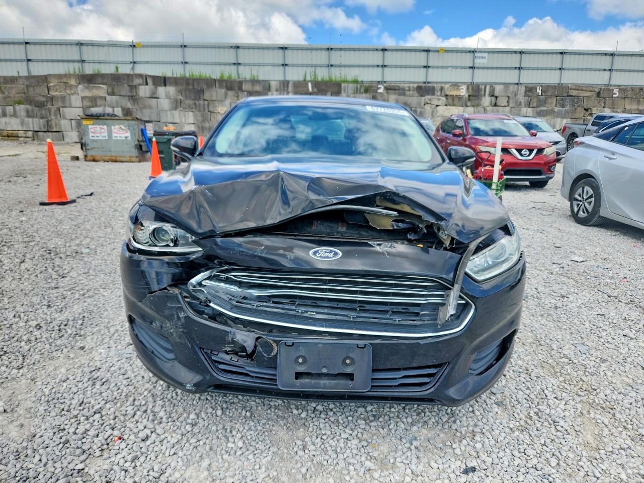 2016 Ford Fusion Se Black vin: 3FA6P0H78GR250464