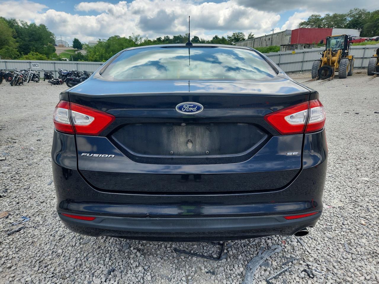 2016 Ford Fusion Se Black vin: 3FA6P0H78GR250464