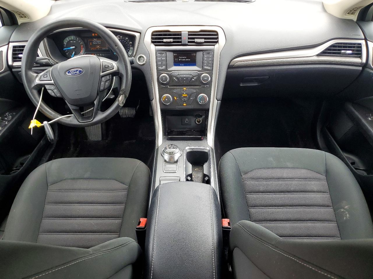 2017 Ford Fusion Se White vin: 3FA6P0H78HR168302