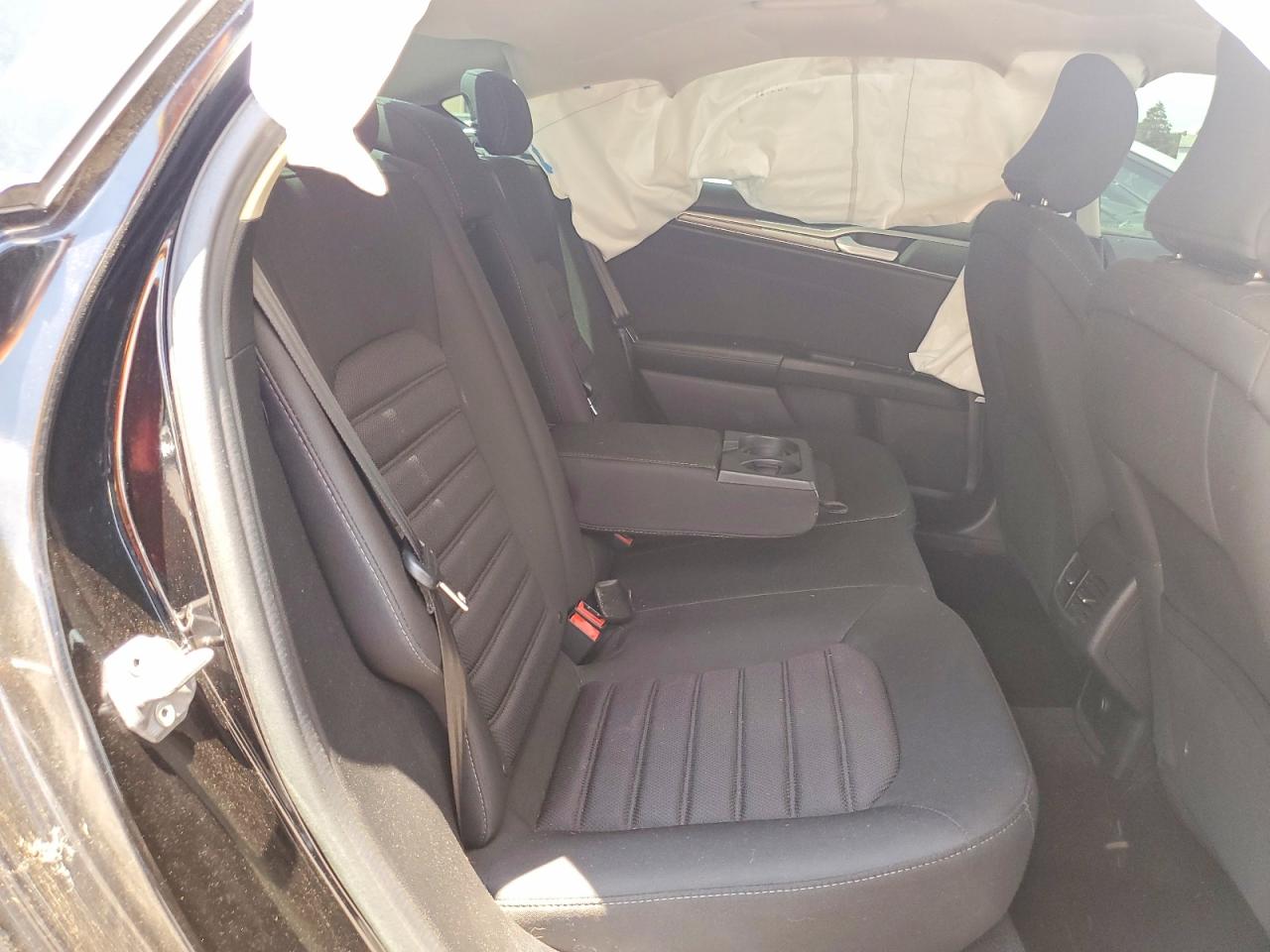 2017 Ford Fusion Se Black vin: 3FA6P0H78HR226022