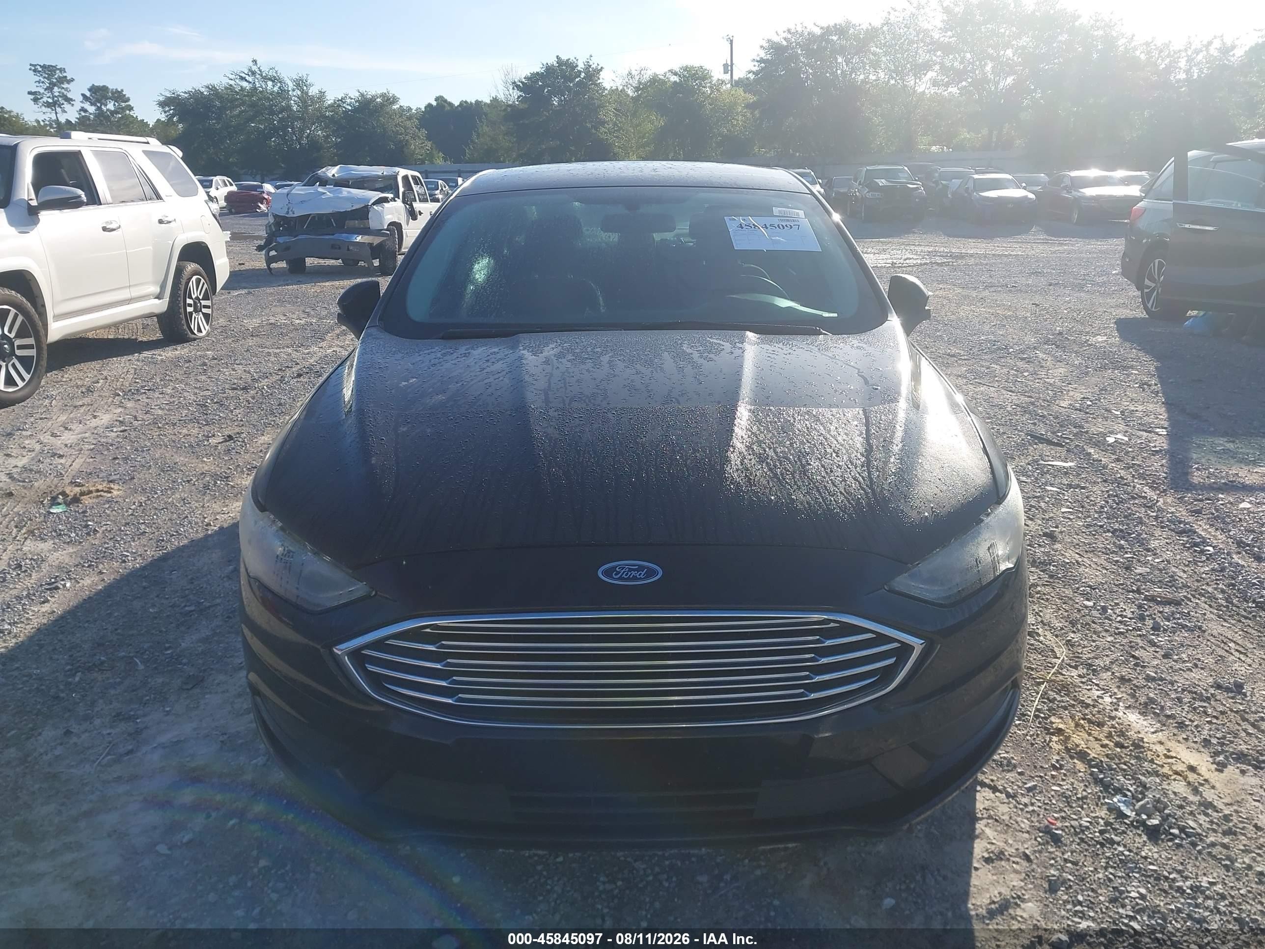2017 Ford Fusion Se Black vin: 3FA6P0H78HR392833