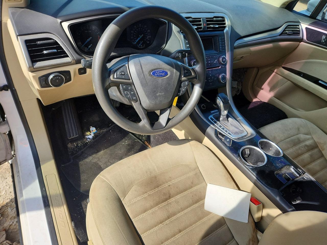 2013 Ford Fusion Se White vin: 3FA6P0H79DR116719