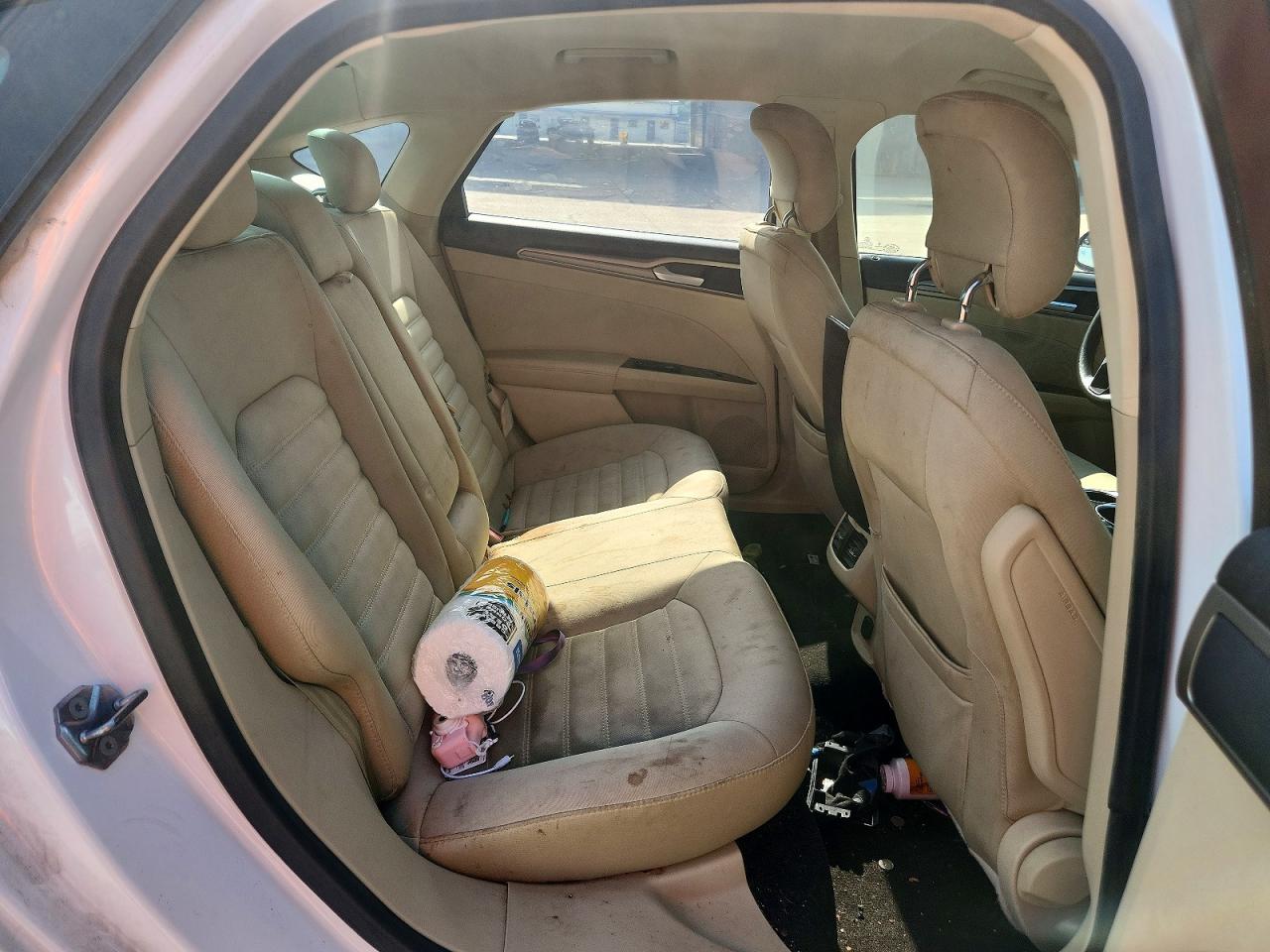 2013 Ford Fusion Se White vin: 3FA6P0H79DR116719
