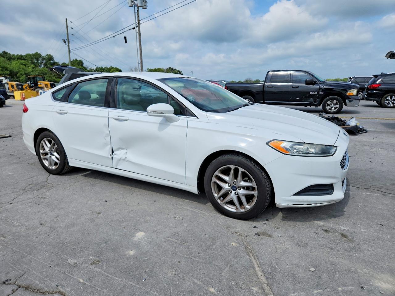 2013 Ford Fusion Se Белый vin: 3FA6P0H79DR146576