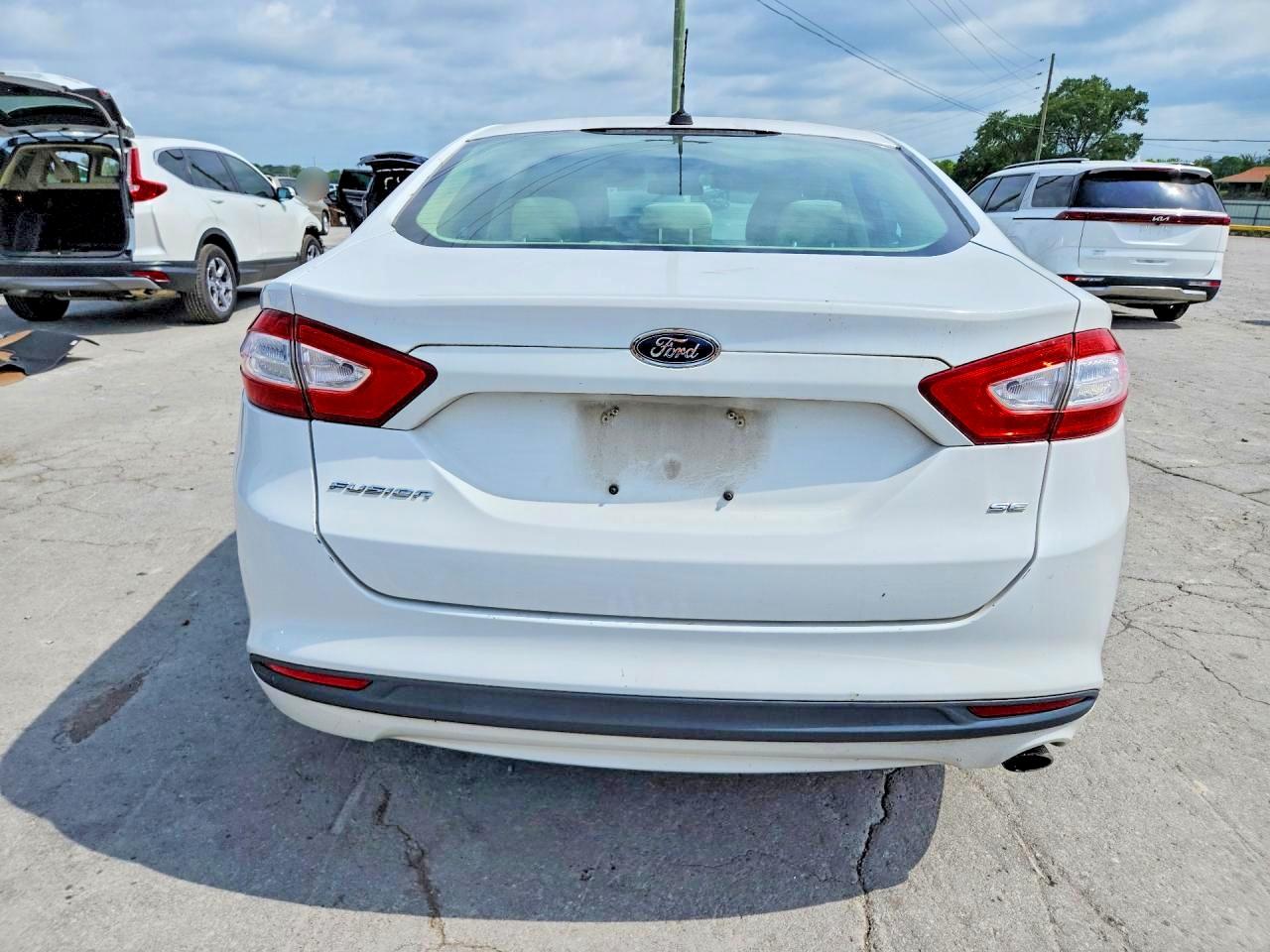 2013 Ford Fusion Se Белый vin: 3FA6P0H79DR146576