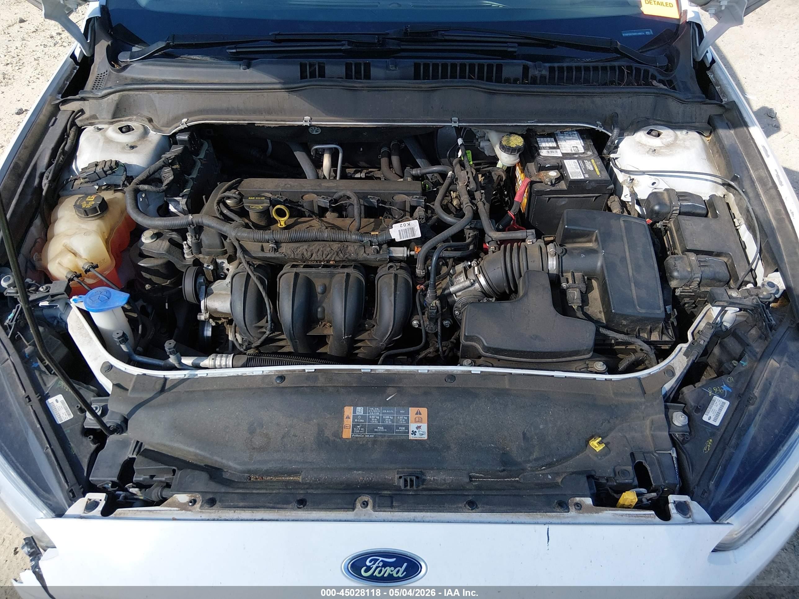 2013 Ford Fusion Se White vin: 3FA6P0H79DR146674
