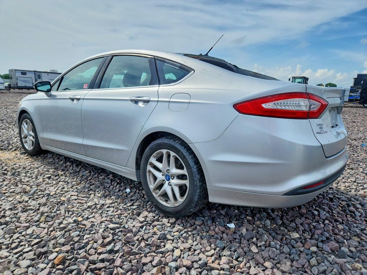 2013 Ford Fusion Se Silver vin: 3FA6P0H79DR169646