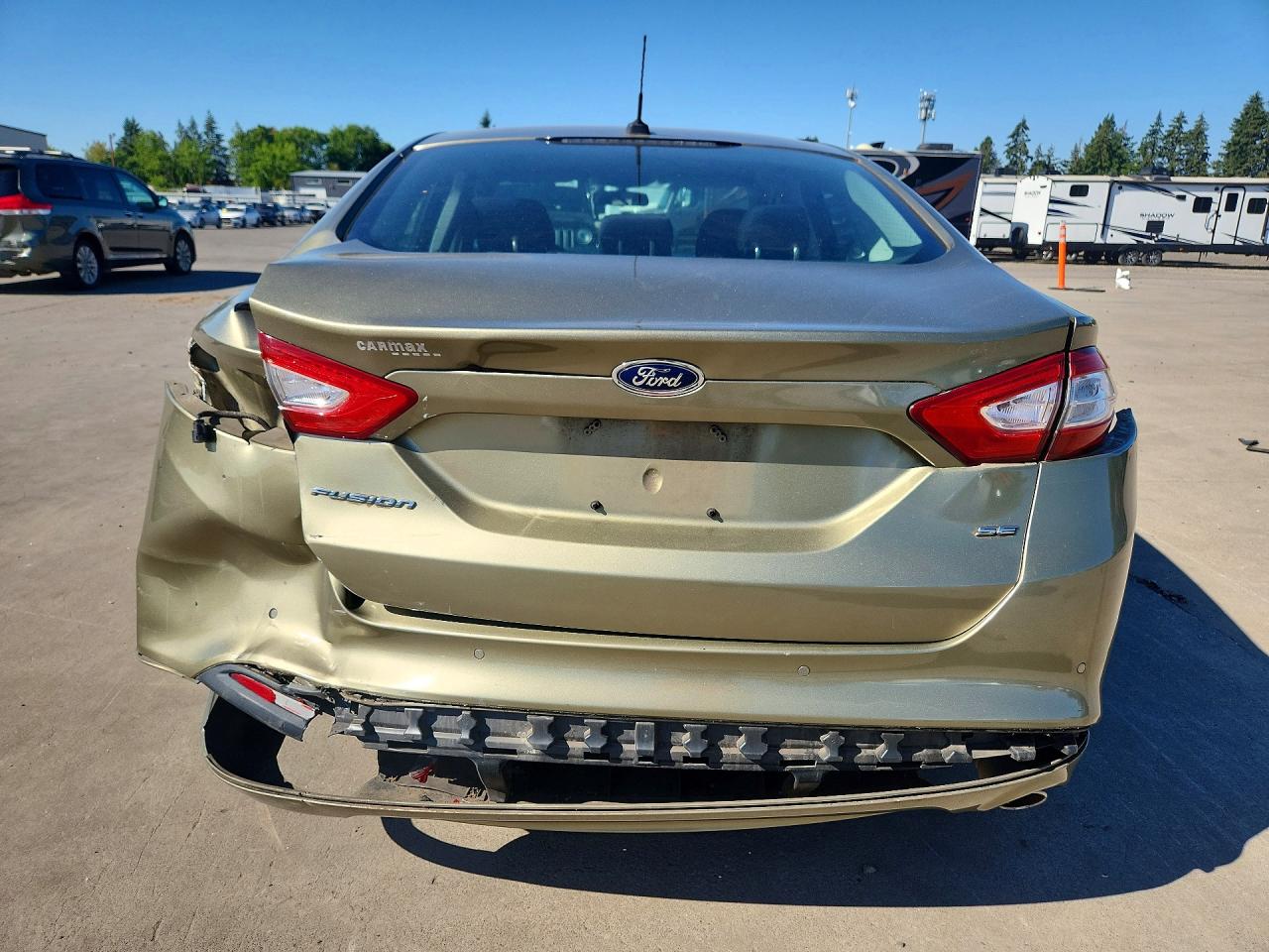 2013 Ford Fusion Se Green vin: 3FA6P0H79DR203925
