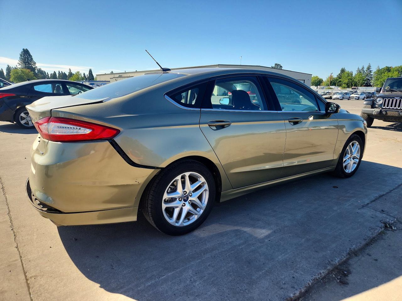 2013 Ford Fusion Se Green vin: 3FA6P0H79DR203925
