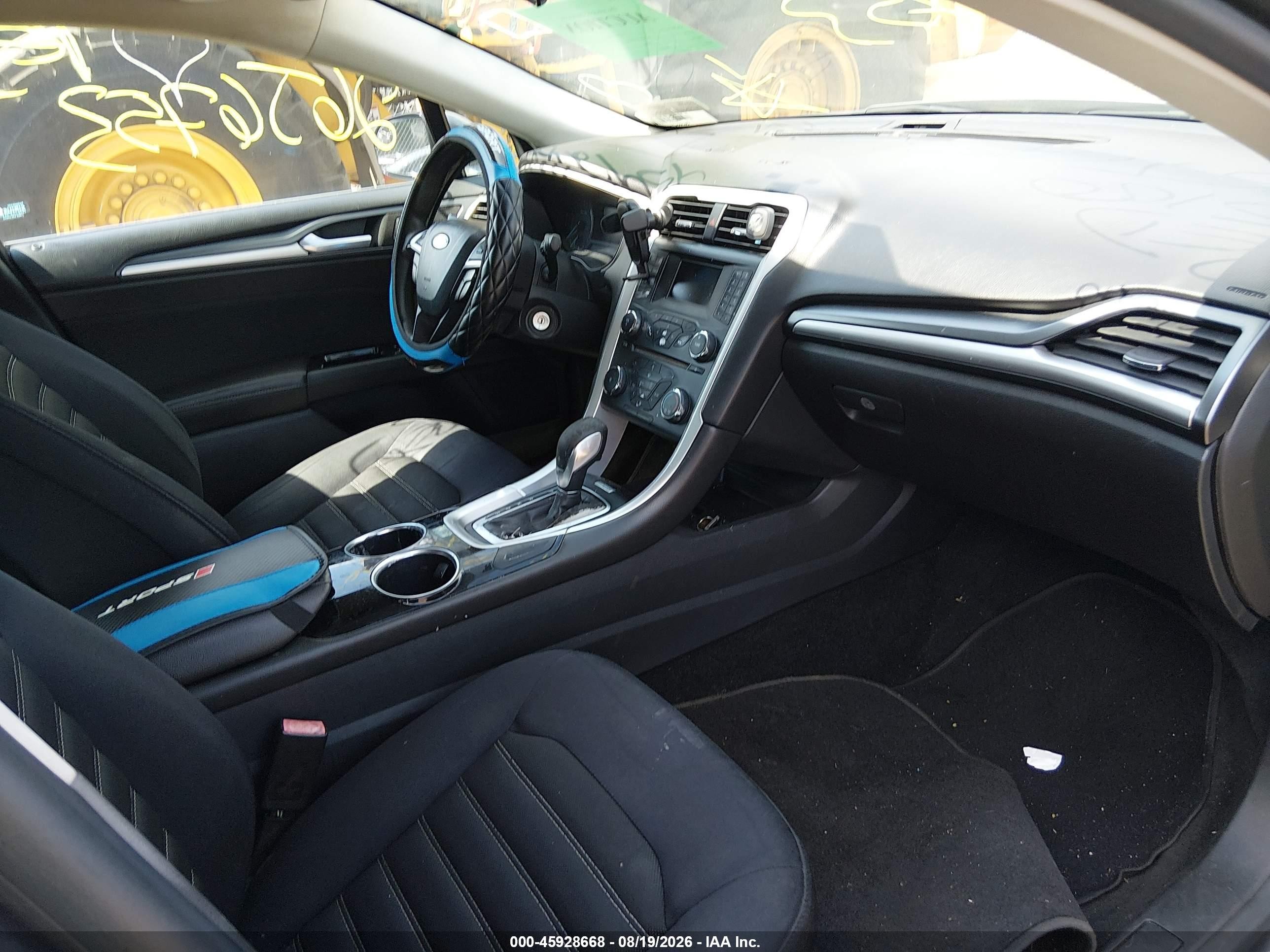 2013 Ford Fusion Se Gray vin: 3FA6P0H79DR220434