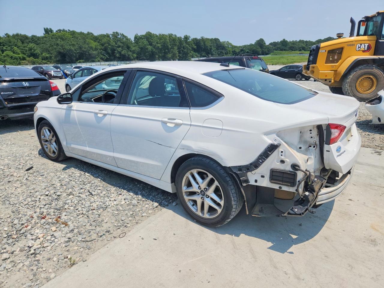 2013 Ford Fusion Se White vin: 3FA6P0H79DR228100