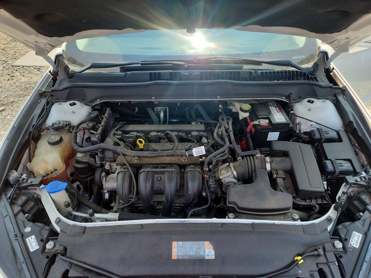 2013 Ford Fusion Se White vin: 3FA6P0H79DR228100