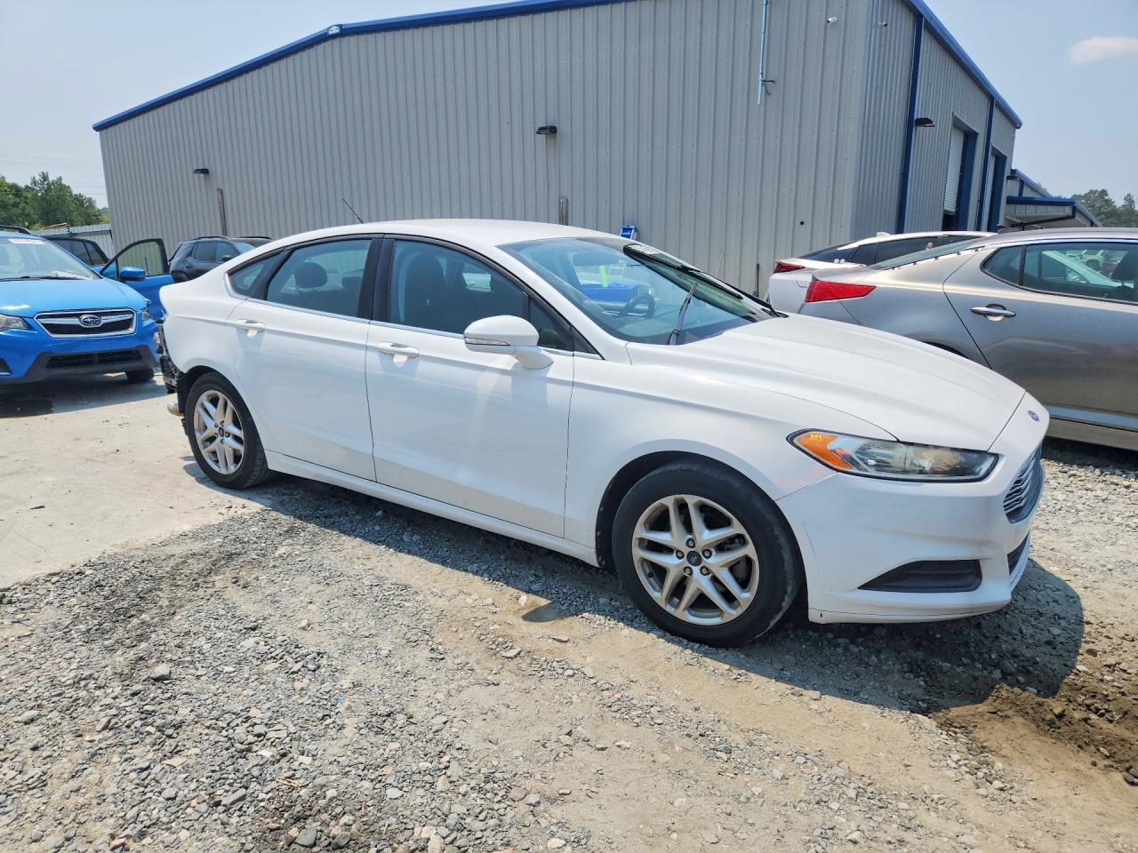 2013 Ford Fusion Se White vin: 3FA6P0H79DR228100