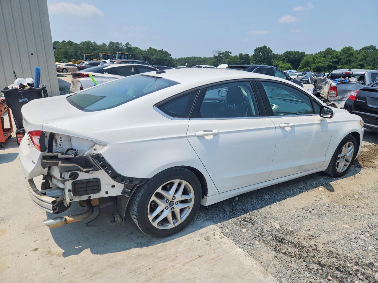 2013 Ford Fusion Se White vin: 3FA6P0H79DR228100