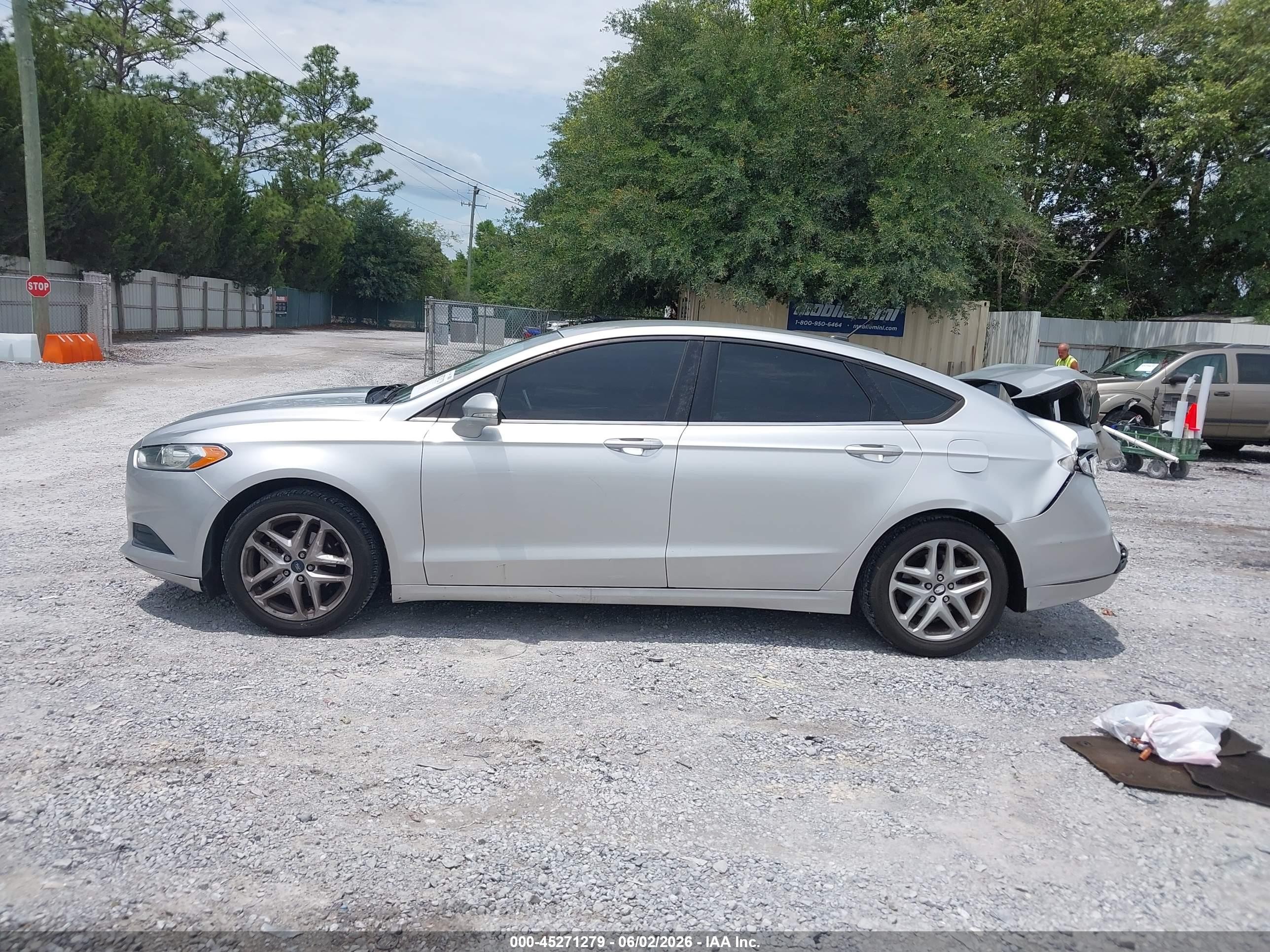 2013 Ford Fusion Se Silver vin: 3FA6P0H79DR256589