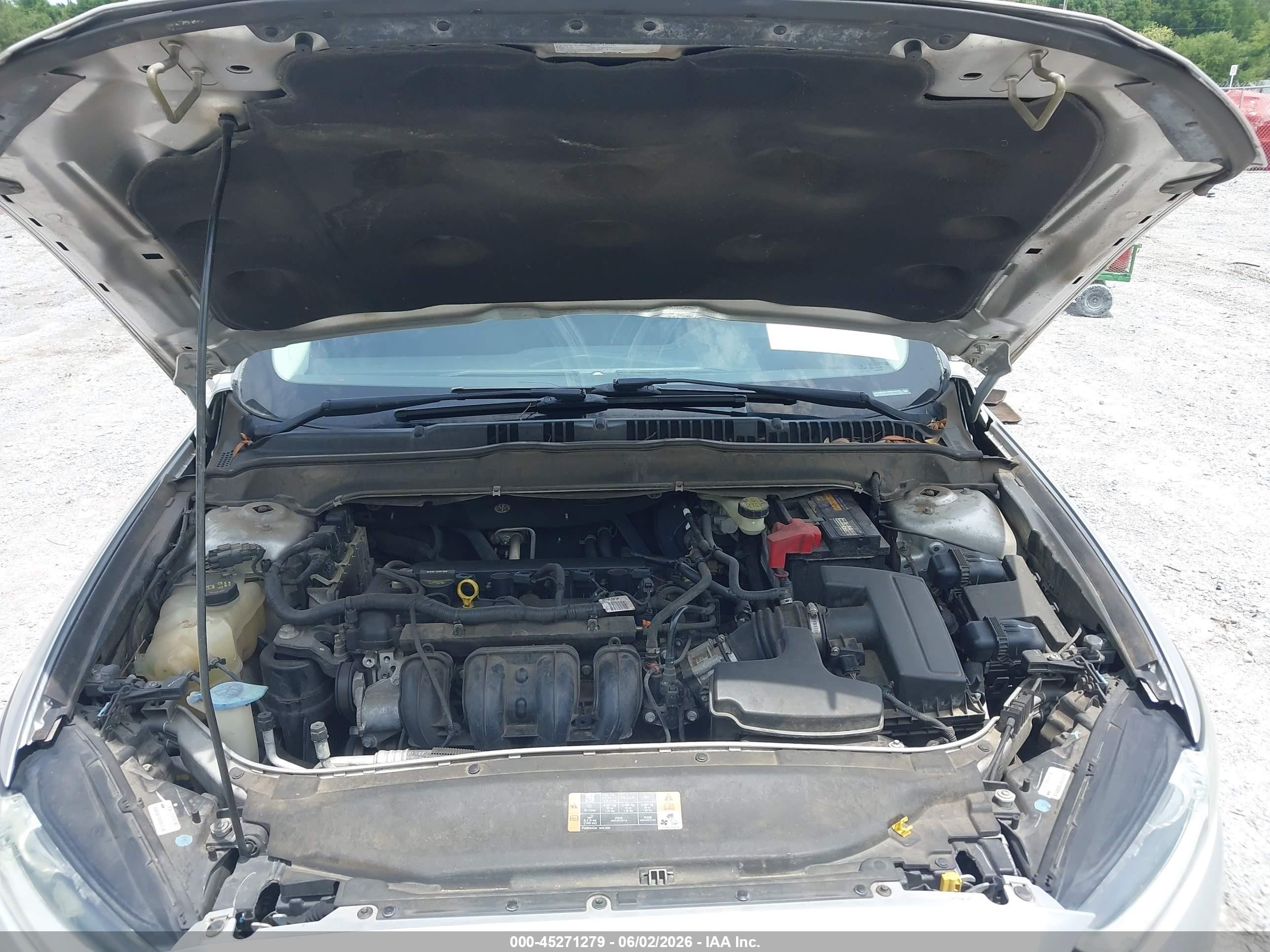 2013 Ford Fusion Se Silver vin: 3FA6P0H79DR256589