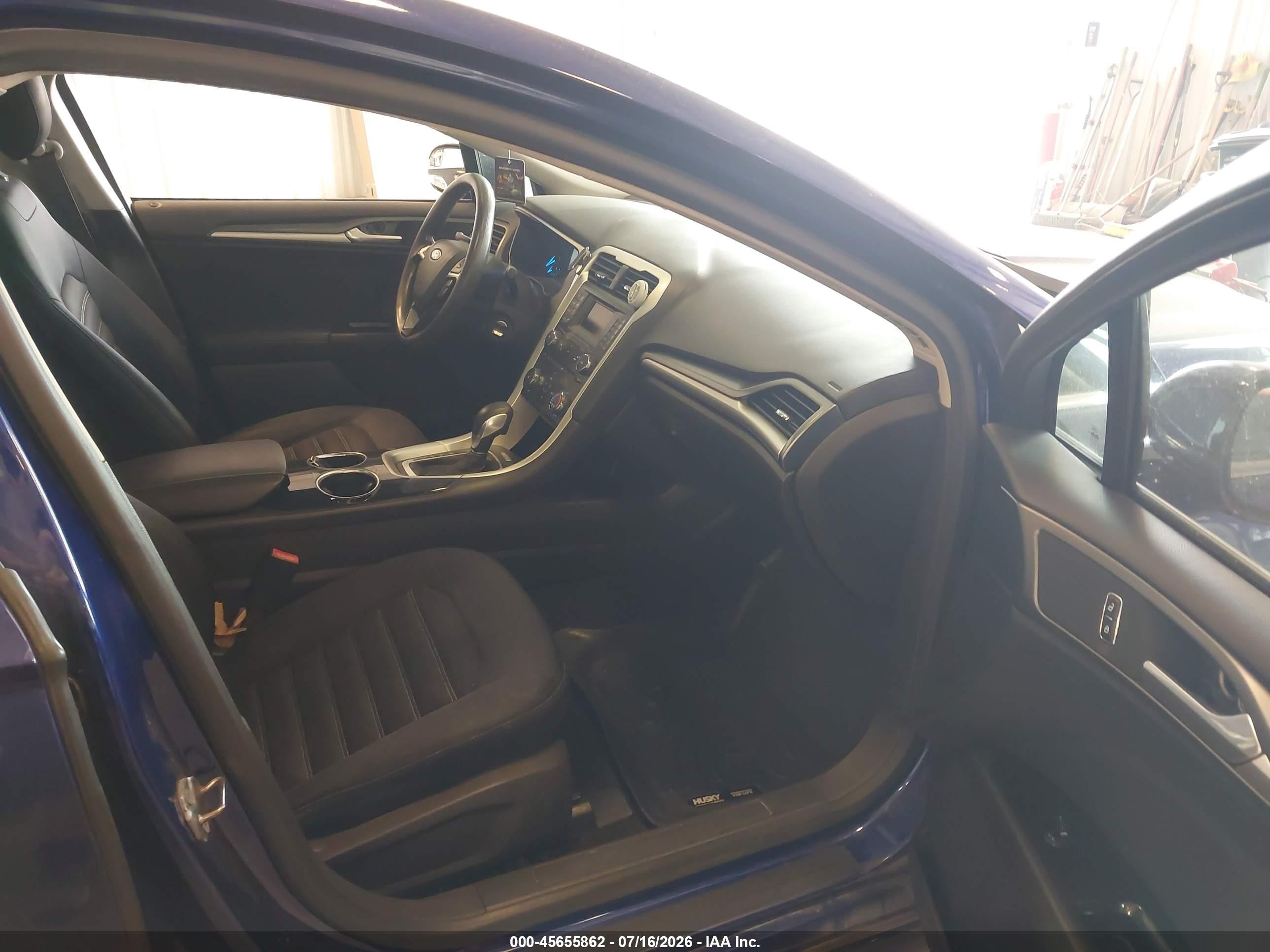 2013 Ford Fusion Se Blue vin: 3FA6P0H79DR296218