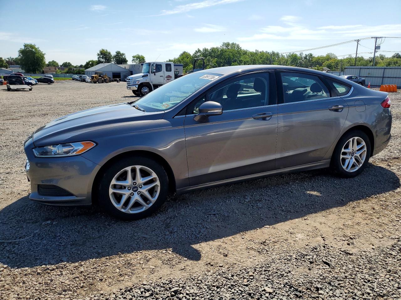 2013 Ford Fusion Se Gray vin: 3FA6P0H79DR301613