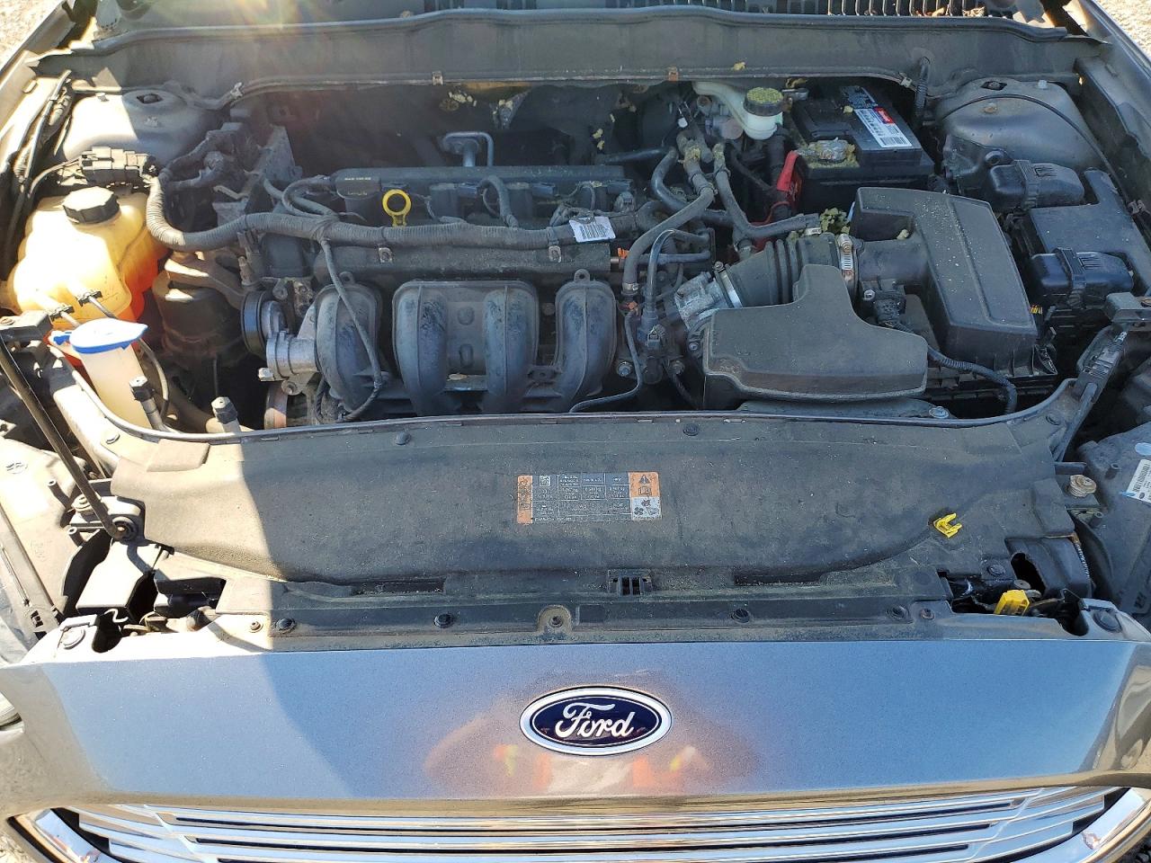 2013 Ford Fusion Se Gray vin: 3FA6P0H79DR301613