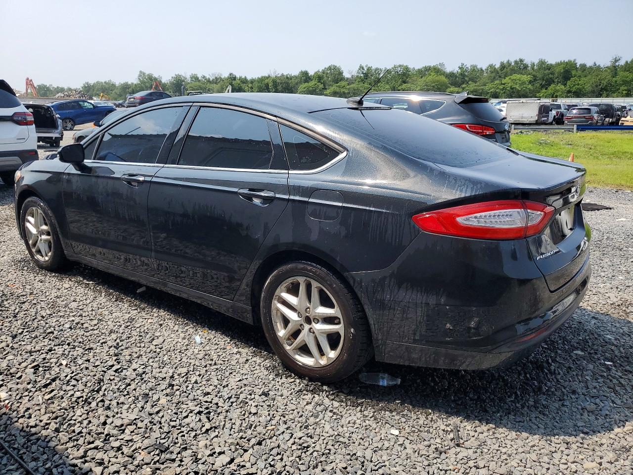 2013 Ford Fusion Se Black vin: 3FA6P0H79DR316774