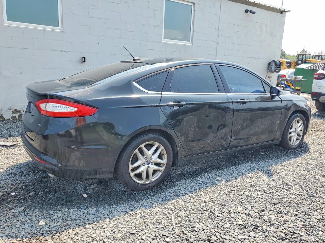 2013 Ford Fusion Se Black vin: 3FA6P0H79DR316774
