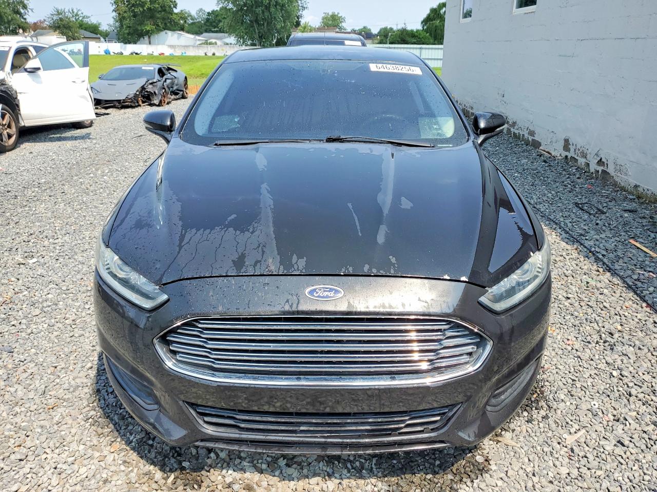2013 Ford Fusion Se Black vin: 3FA6P0H79DR316774