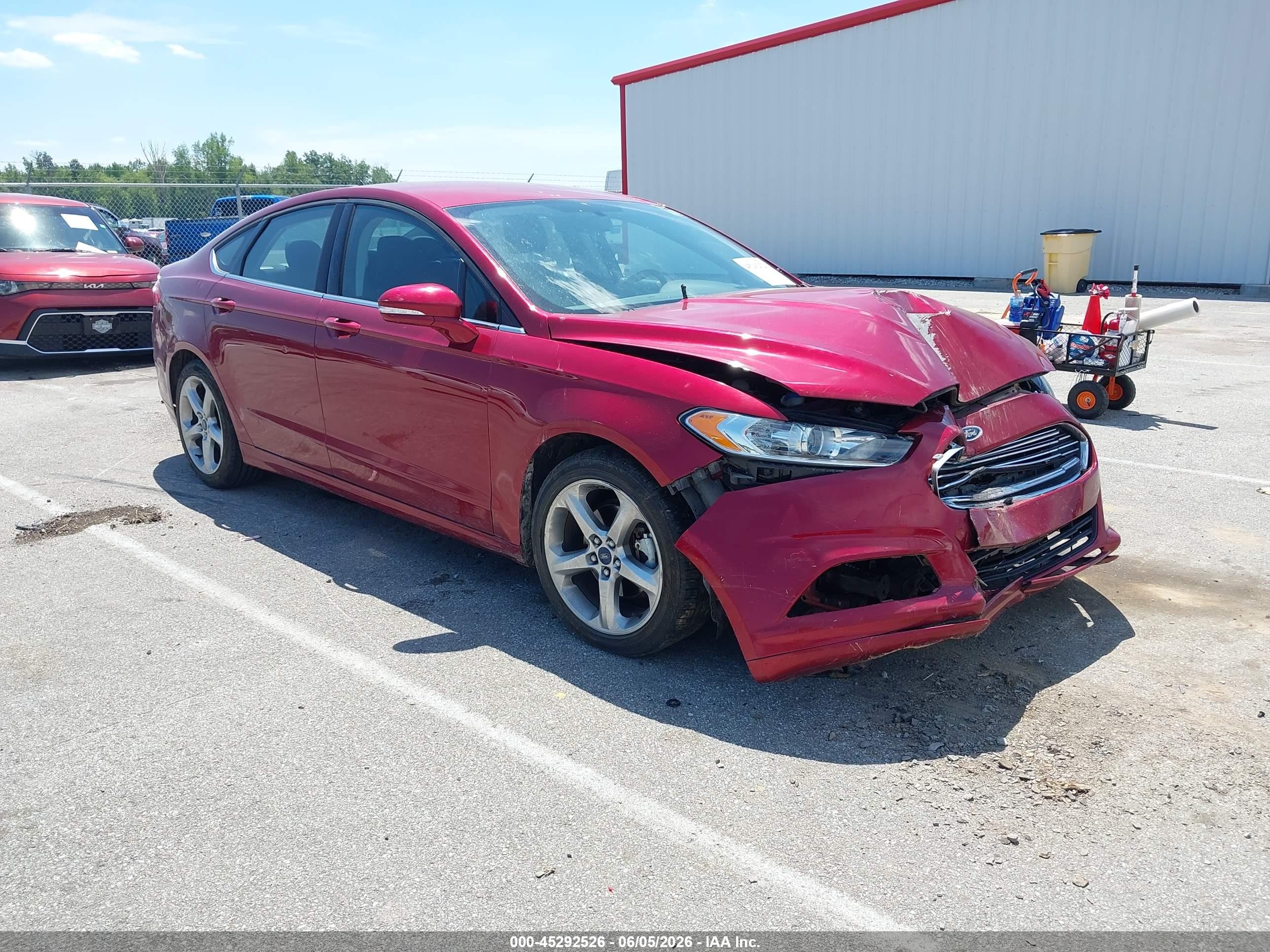 2013 Ford Fusion Se Red vin: 3FA6P0H79DR322199