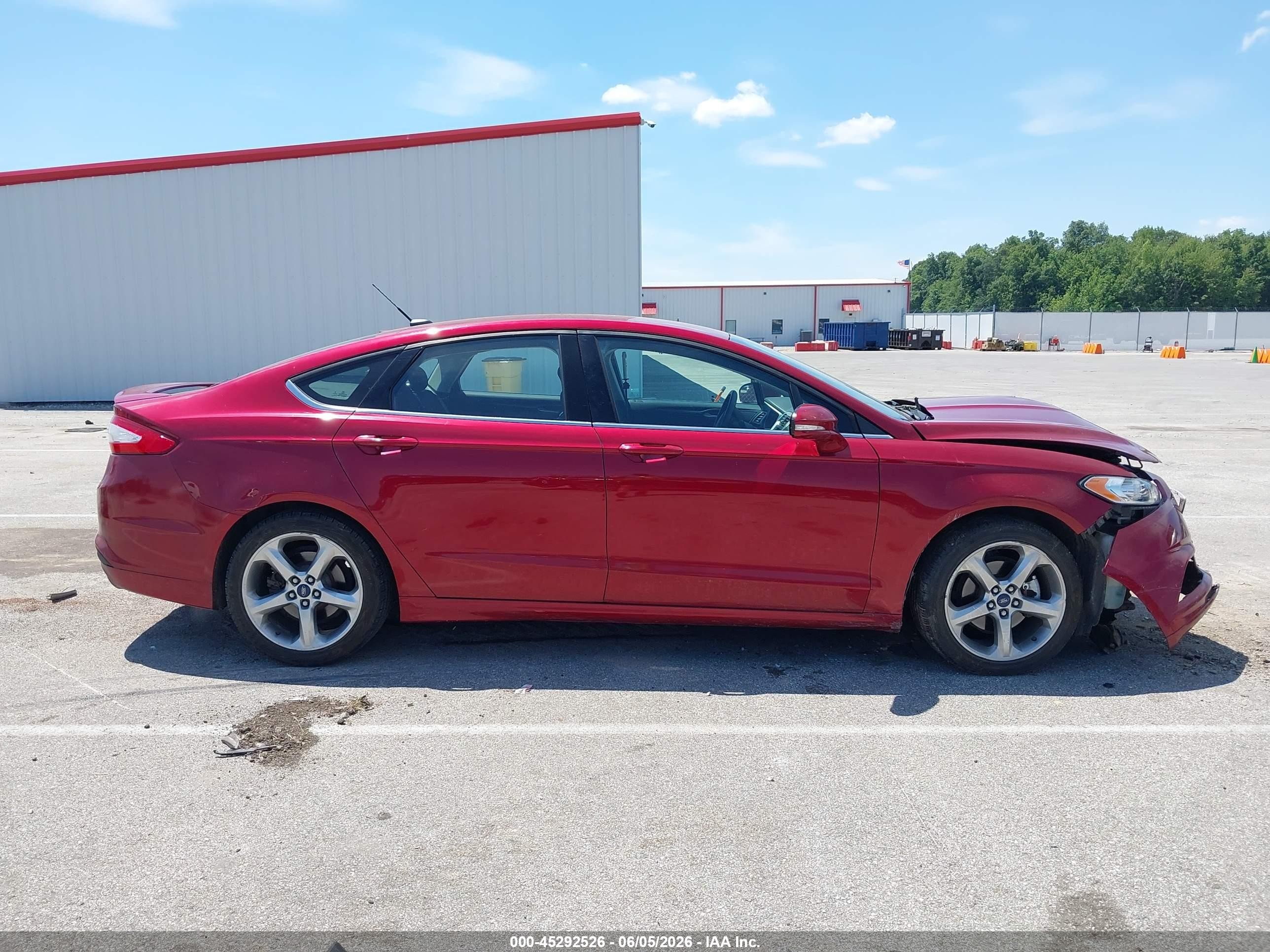 2013 Ford Fusion Se Red vin: 3FA6P0H79DR322199