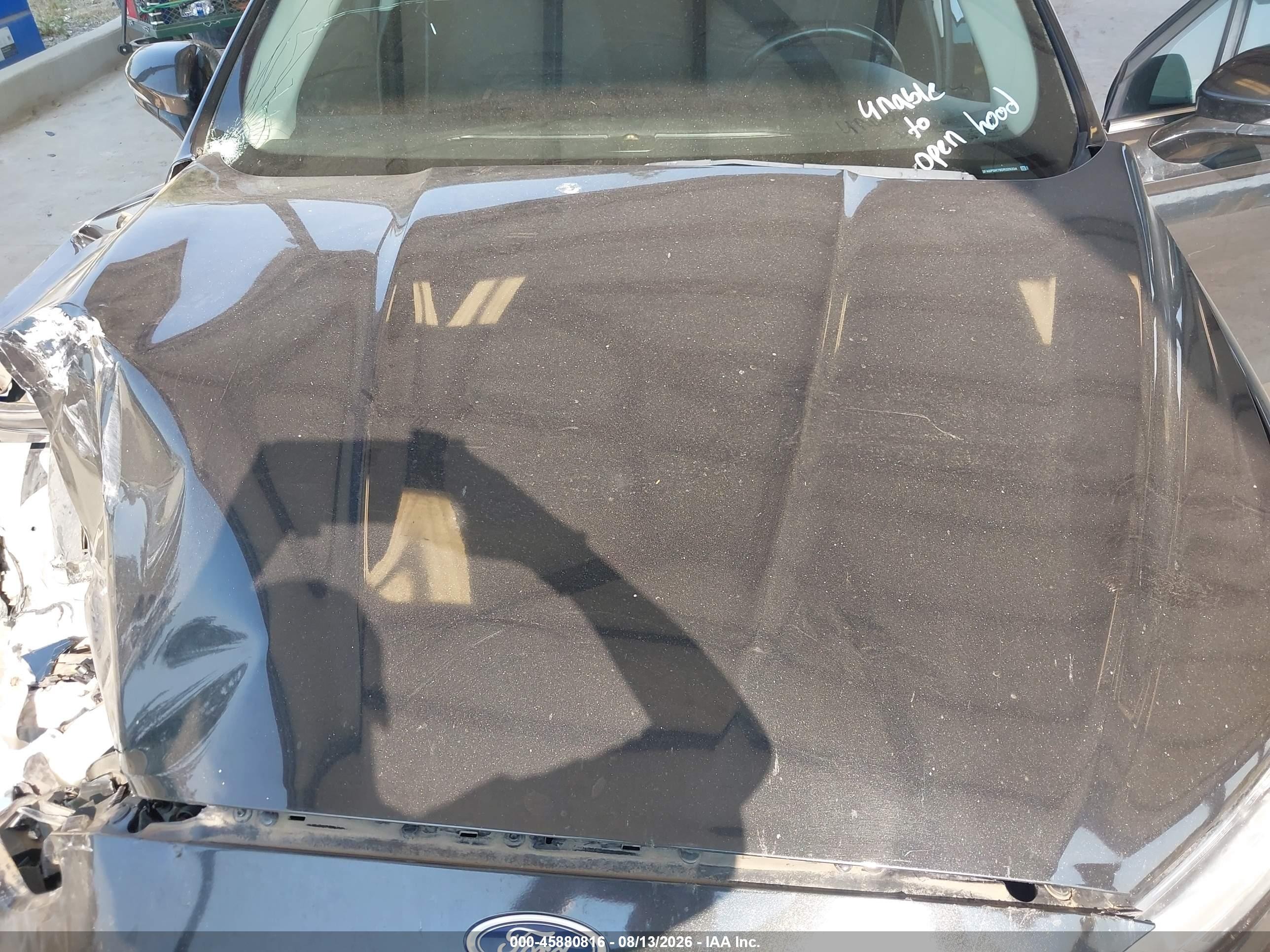 2013 Ford Fusion Se Black vin: 3FA6P0H79DR326334