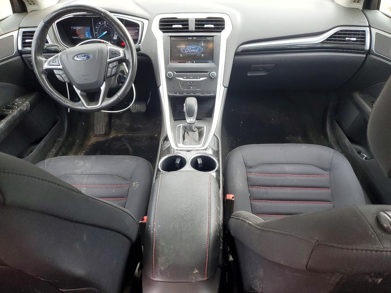 2013 Ford Fusion Se Red vin: 3FA6P0H79DR341402