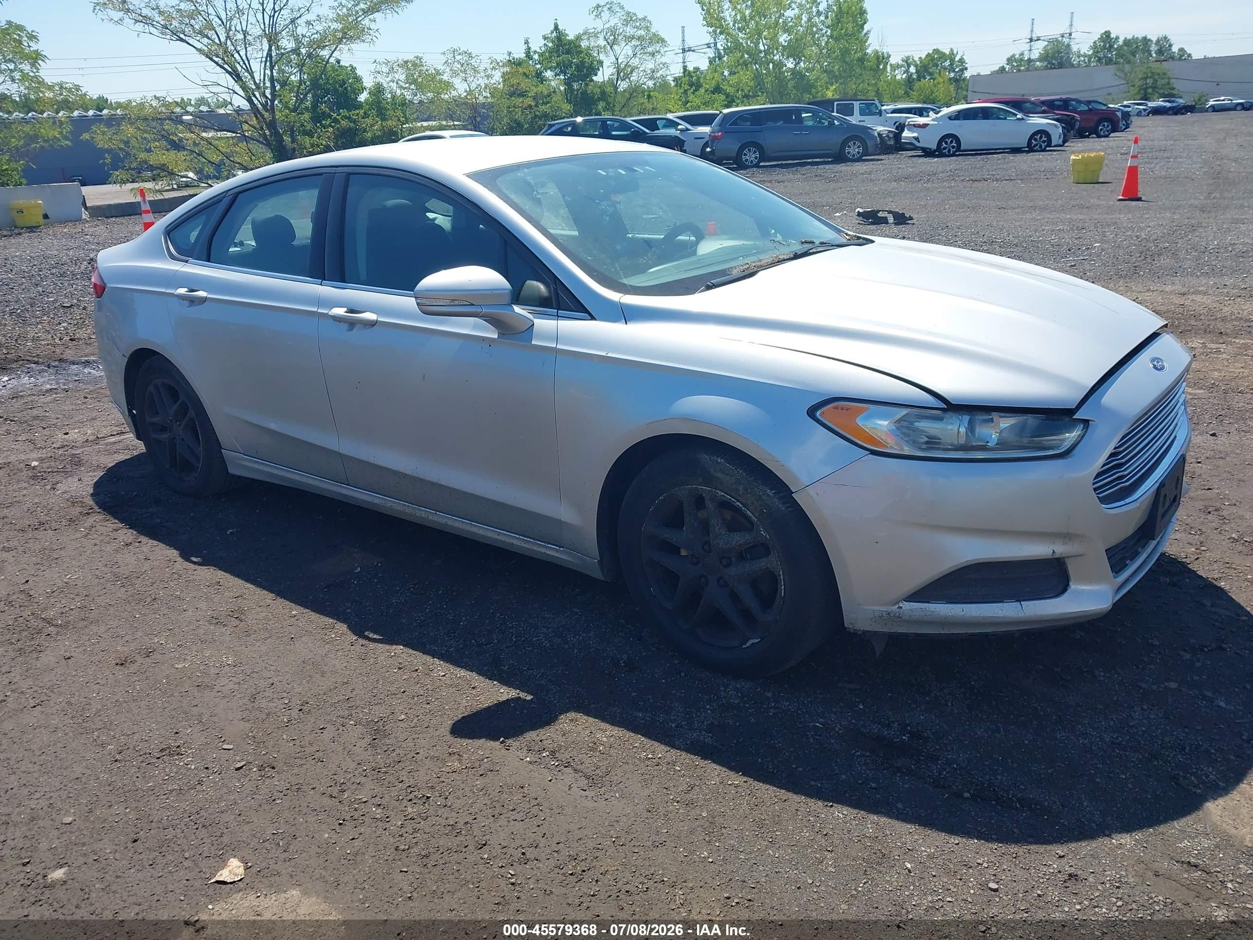 2013 Ford Fusion Se Серый vin: 3FA6P0H79DR348060