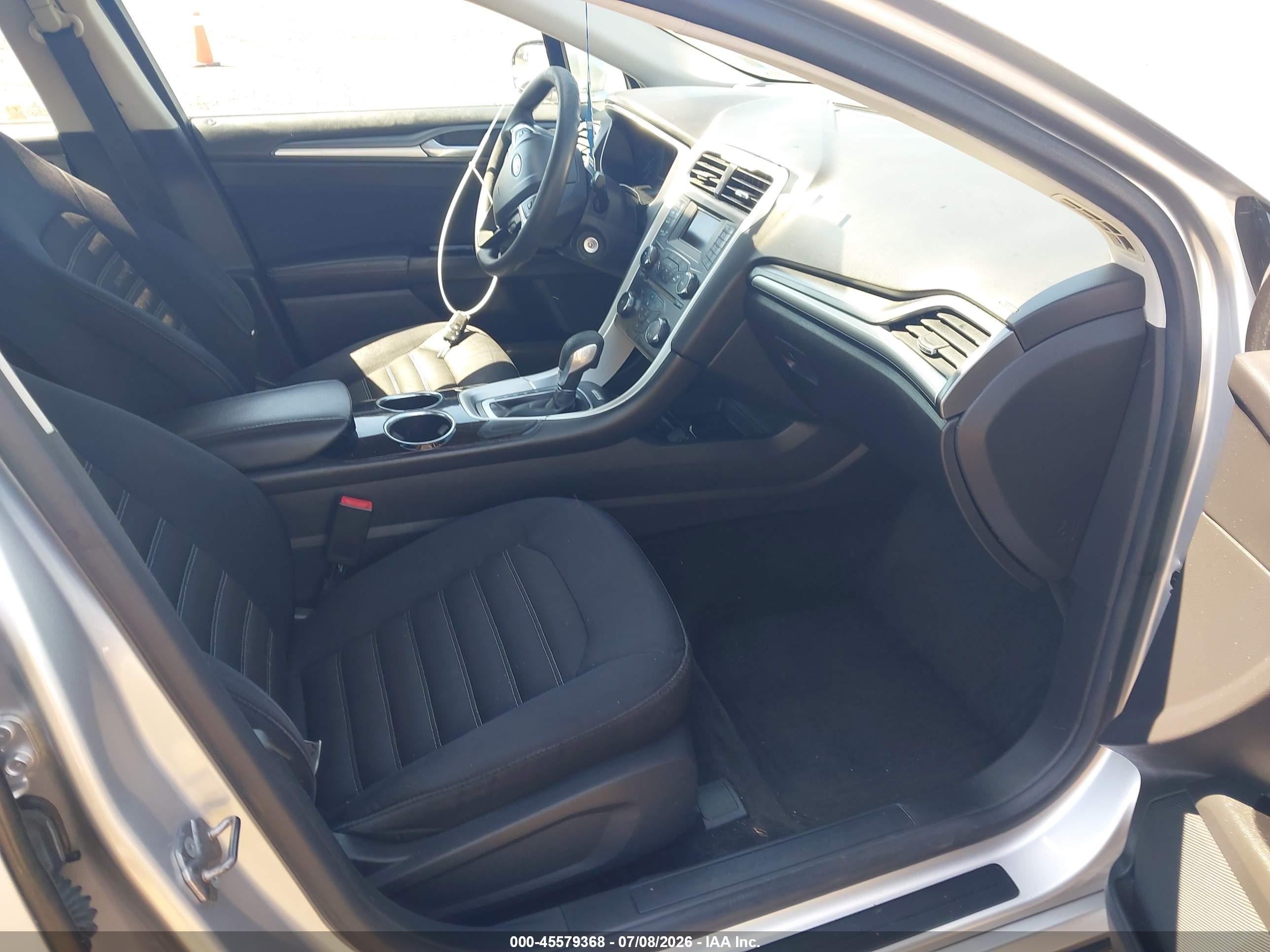 2013 Ford Fusion Se Gray vin: 3FA6P0H79DR348060