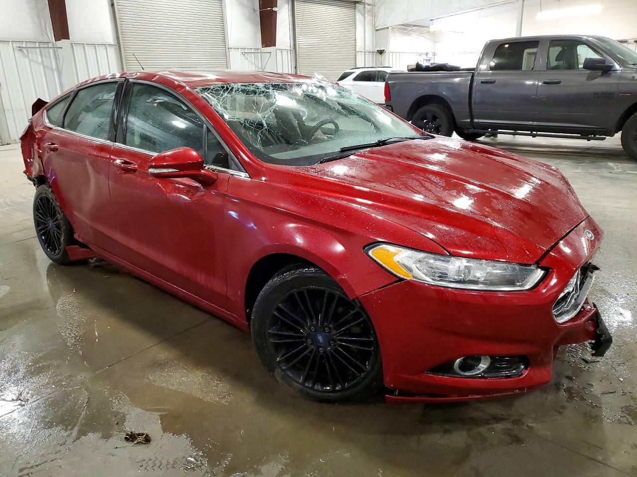 2013 Ford Fusion Se Maroon vin: 3FA6P0H79DR369670