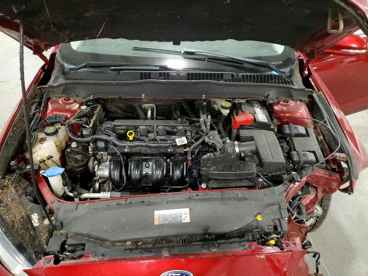 2013 Ford Fusion Se Maroon vin: 3FA6P0H79DR369670