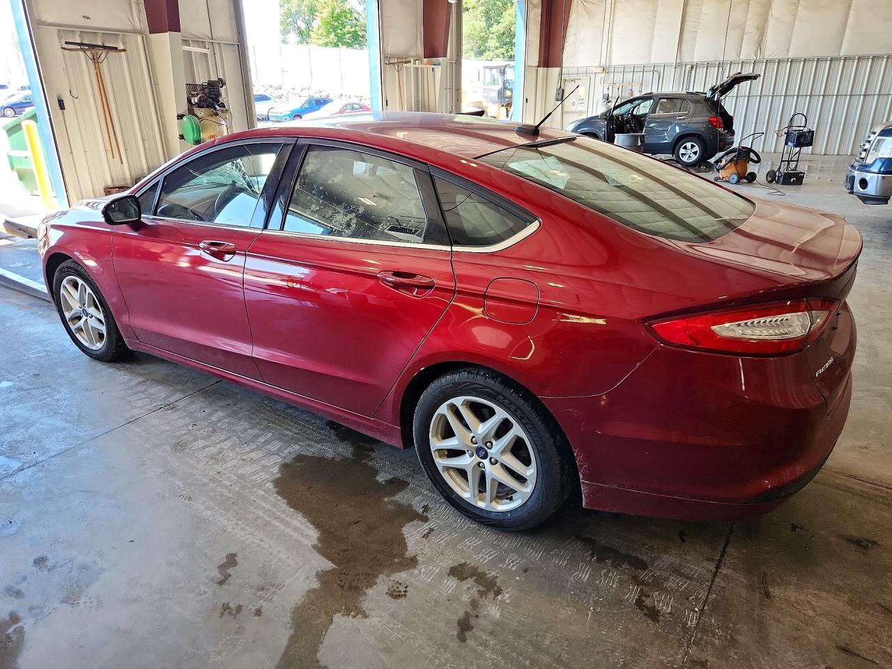 2013 Ford Fusion Se Red vin: 3FA6P0H79DR369751