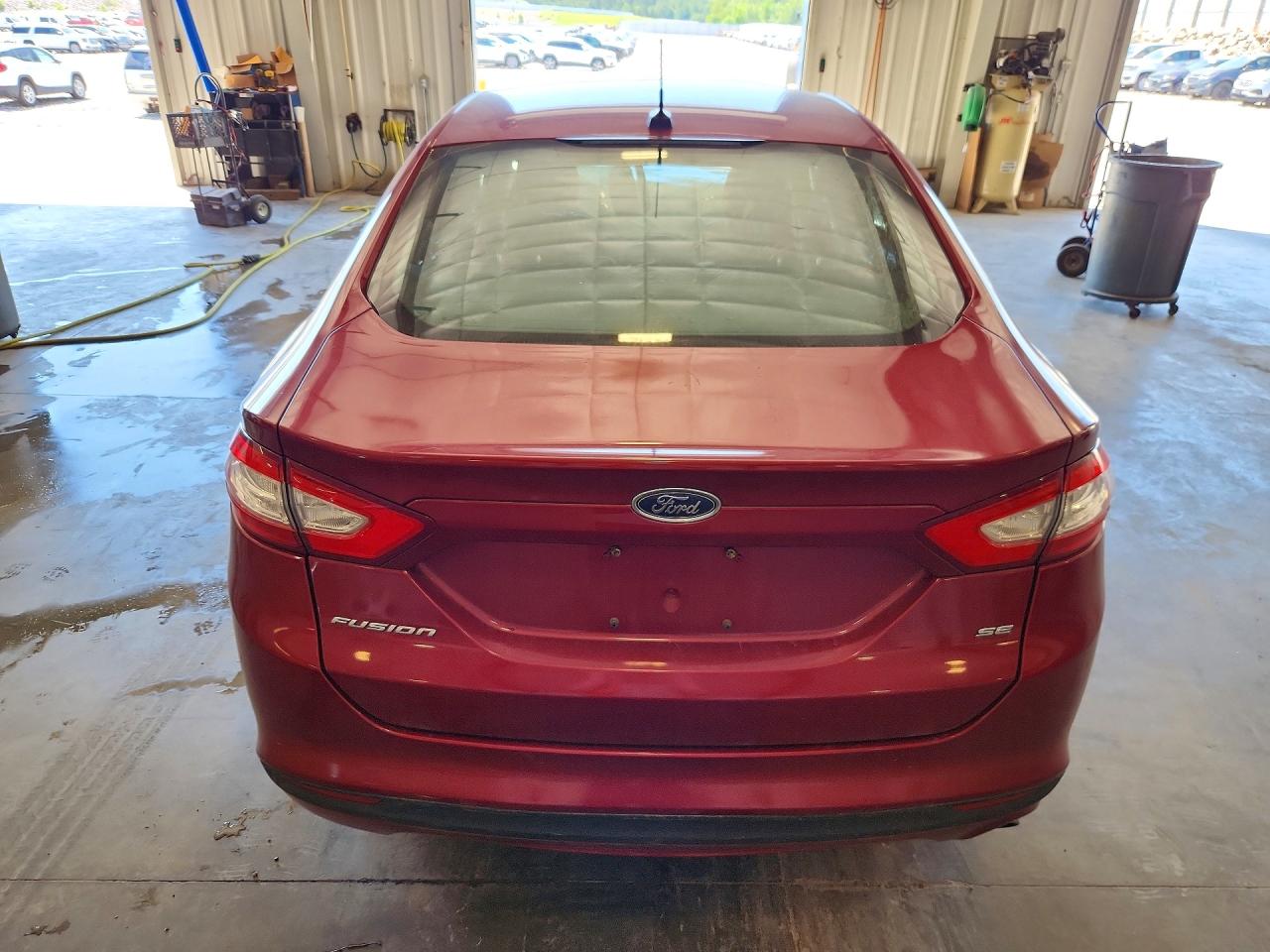 2013 Ford Fusion Se Red vin: 3FA6P0H79DR369751