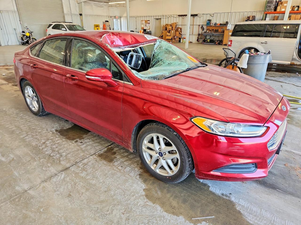 2013 Ford Fusion Se Red vin: 3FA6P0H79DR369751