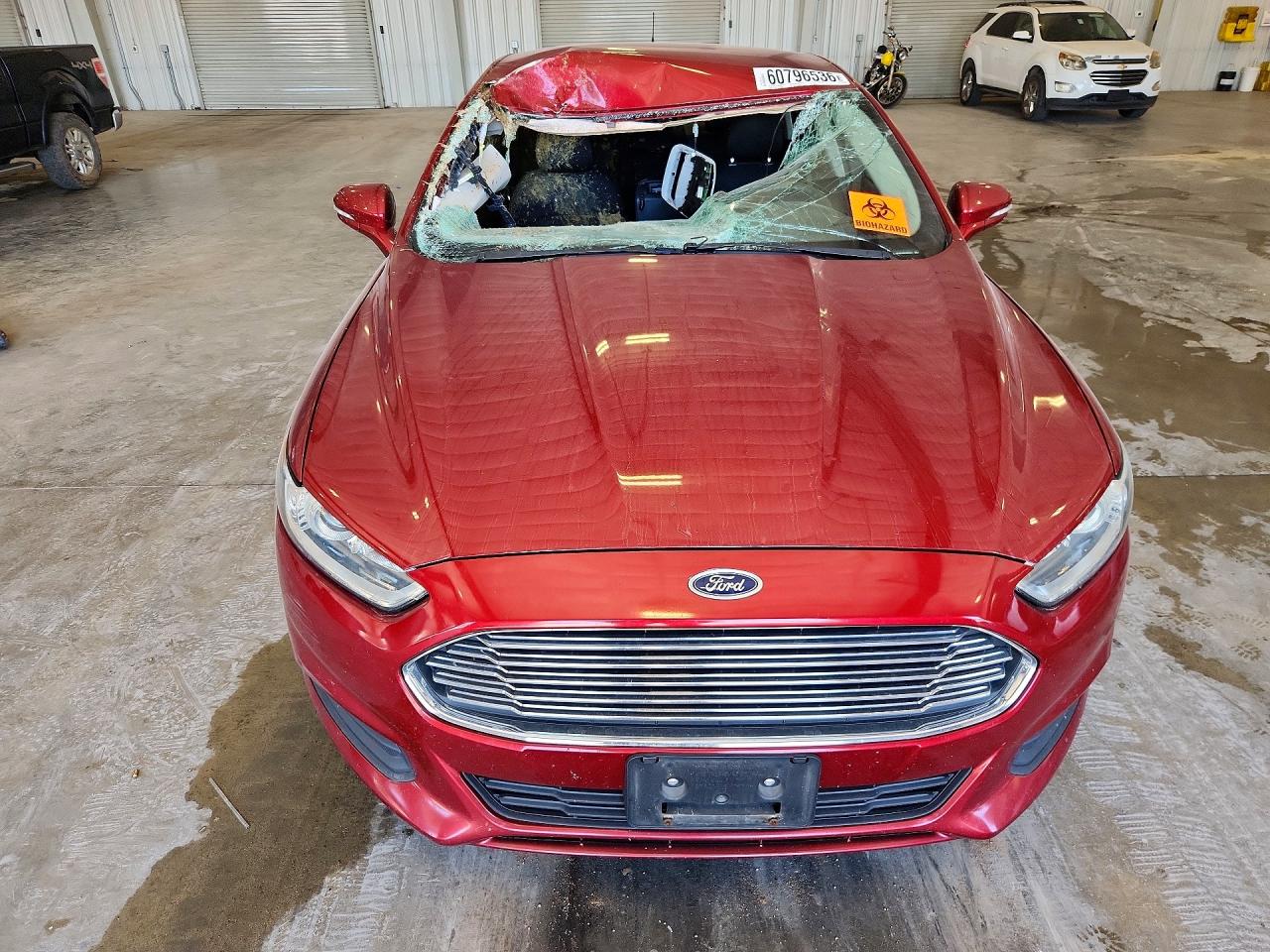 2013 Ford Fusion Se Red vin: 3FA6P0H79DR369751
