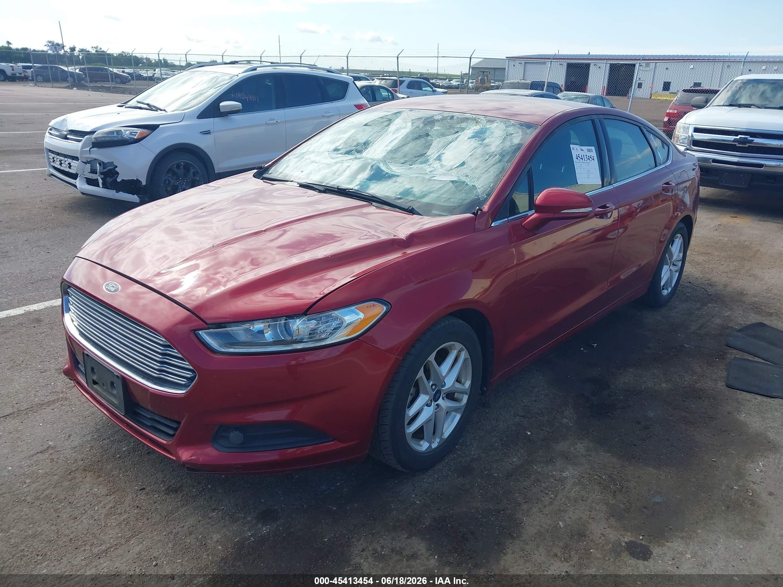 2013 Ford Fusion Se Red vin: 3FA6P0H79DR379292